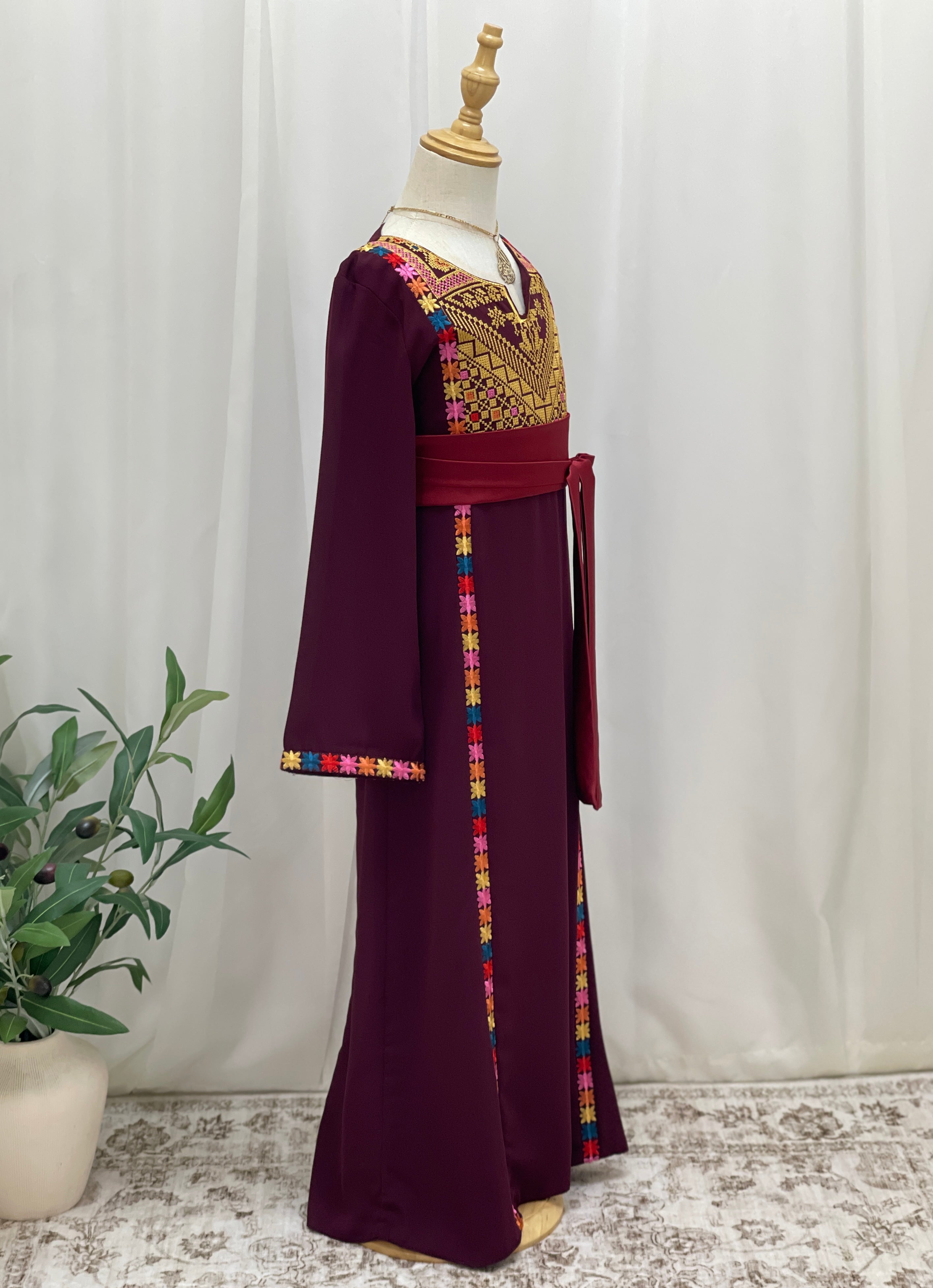 Little Heritage Bloom Dress – Timeless Cultural Kids Wear