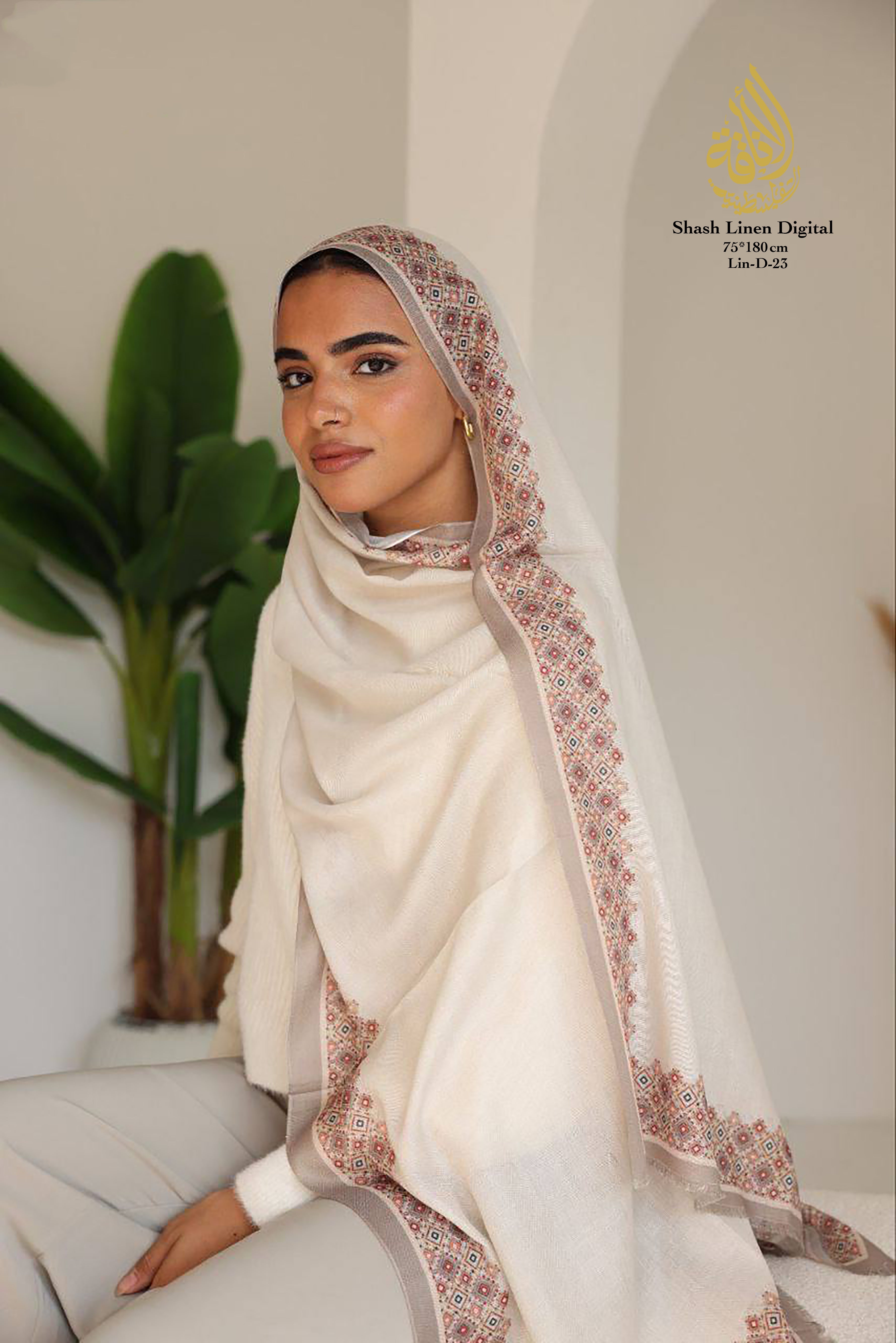 Heritage model Hijab-specialoccasions, this hijab adds a timeless touch to any outfit.   