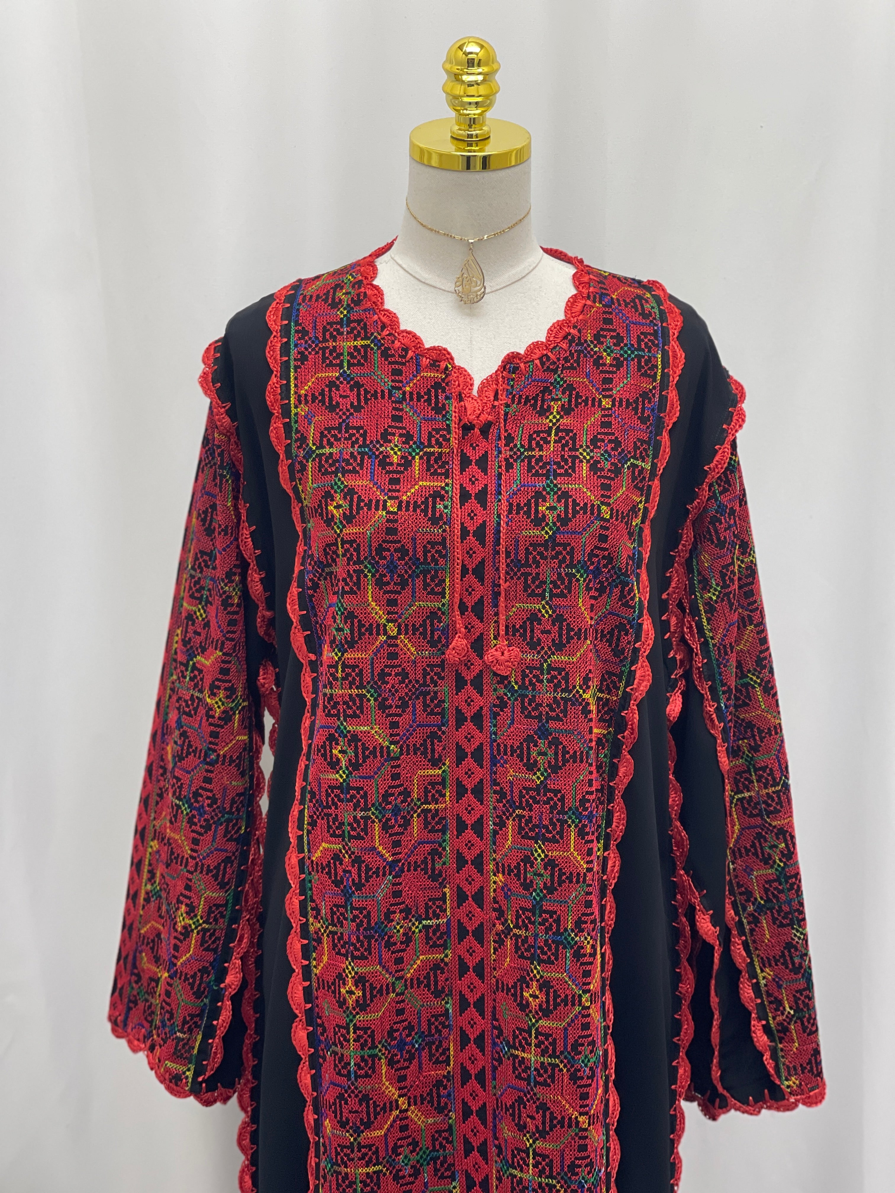 Heritage Threads Embroidered Abaya
