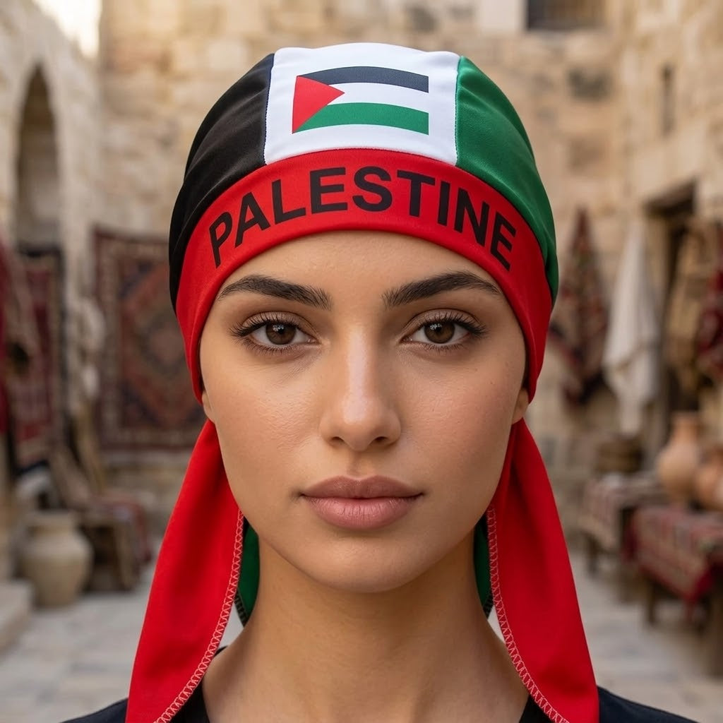 Palestine Headcap/Durag – Premium Material & Unique Design