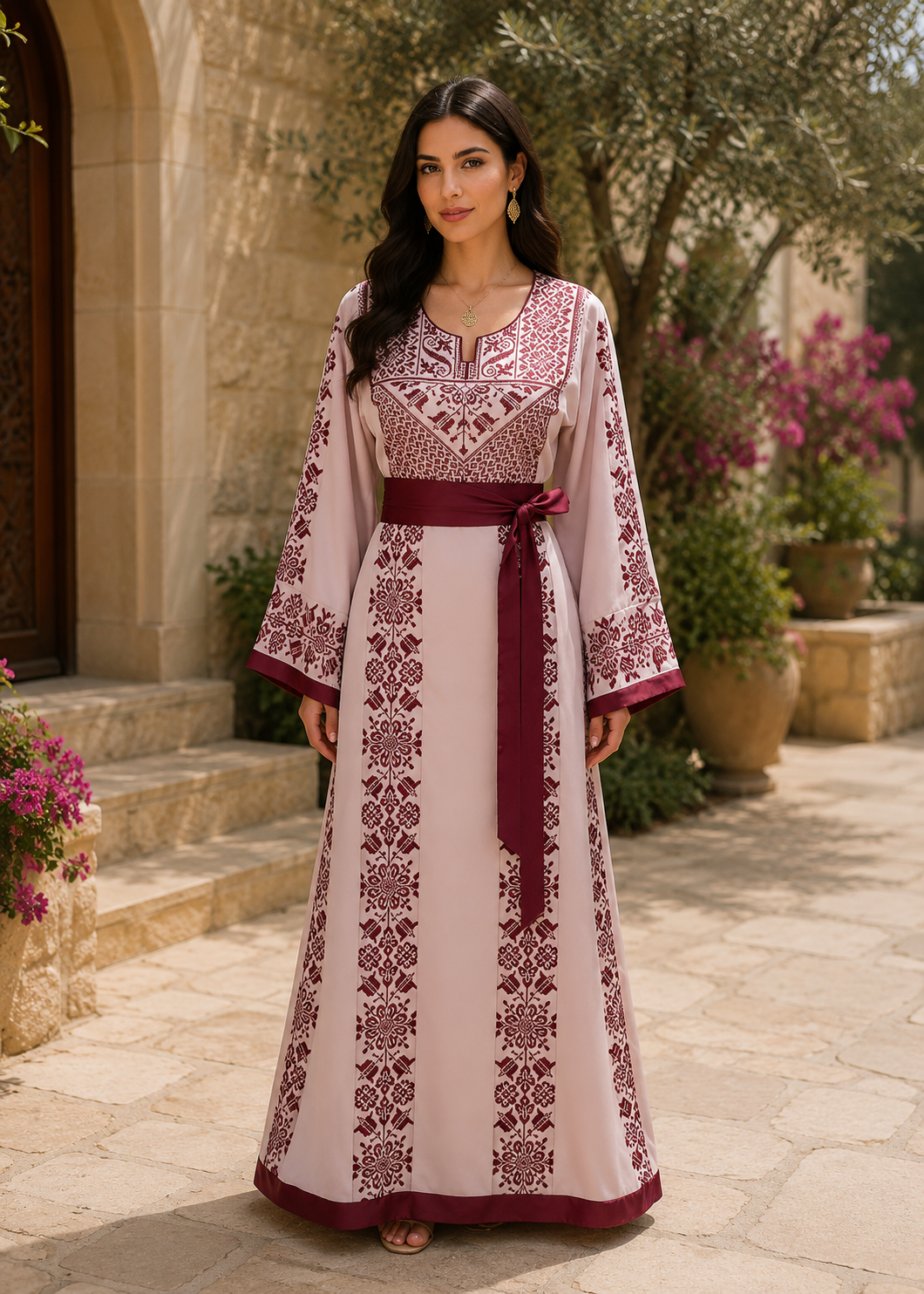 Raneem Warde Thobe: Palestinian Inspired Dress