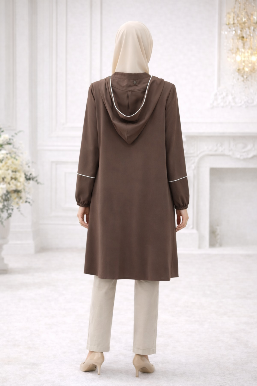 Iman Hooded Long Tunic: Comfort Meets Chic Style