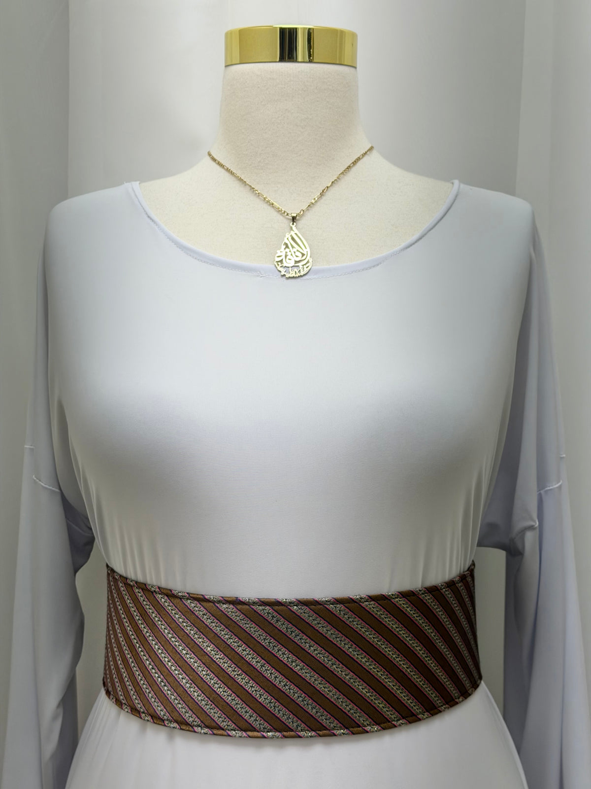 Brown Heritage Saya Belt
