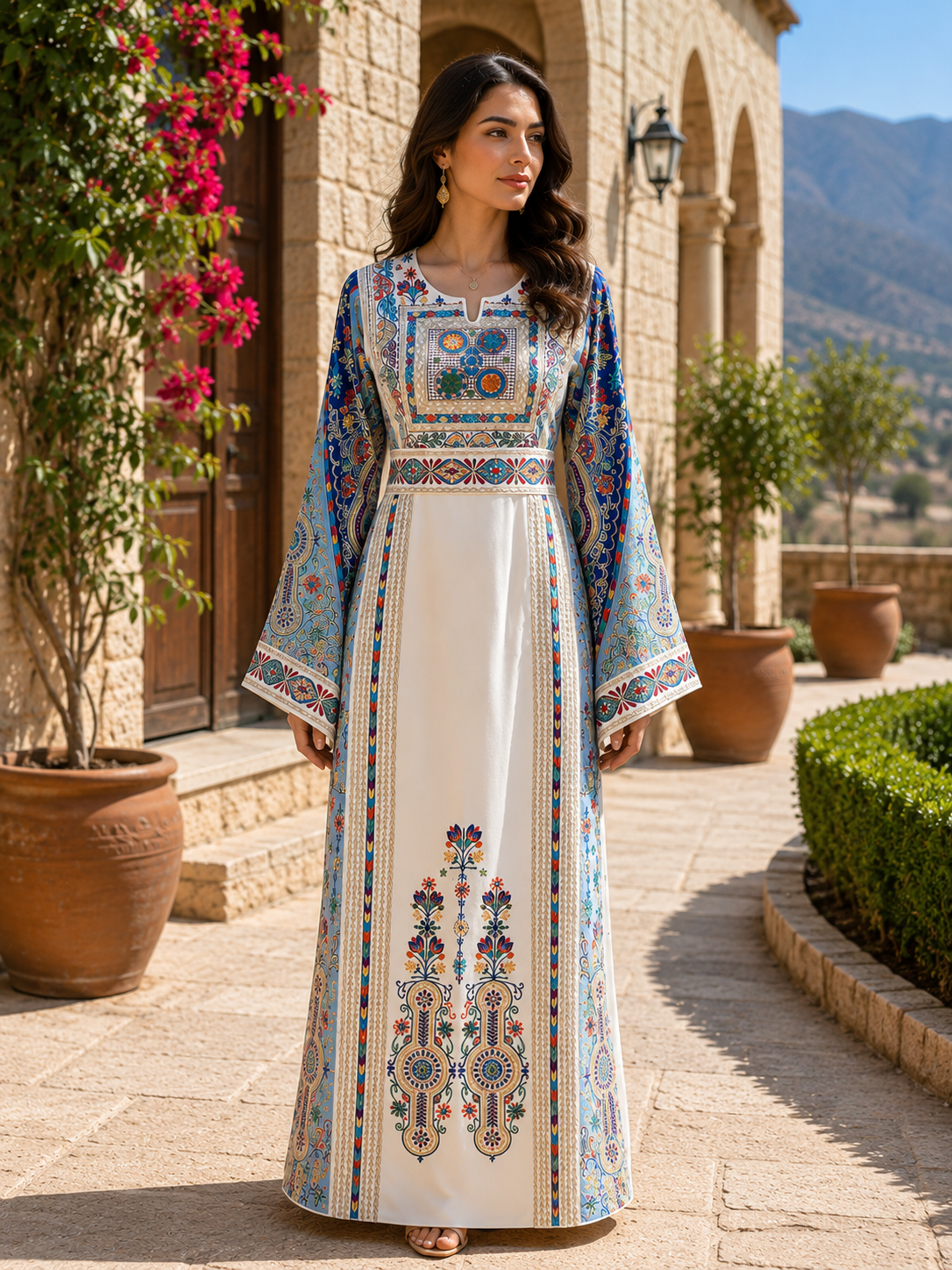 Heavenly Blossoms Thobe- Blending Heritage Style With Modern Comfort