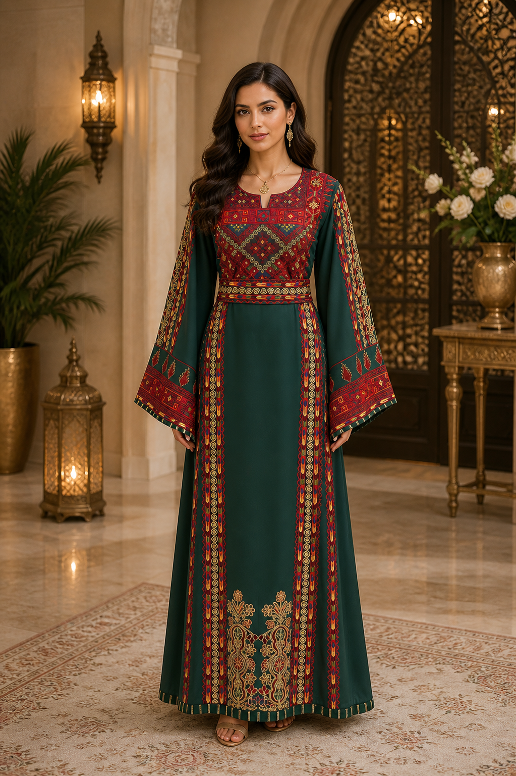 Almajed Embroidered Thoub: A Timeless Piece That Embodies Elegance And Majesty