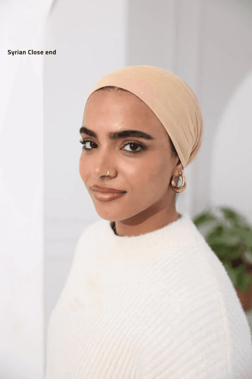 Syrian-Style Closed Bonnet – 100% Cotton