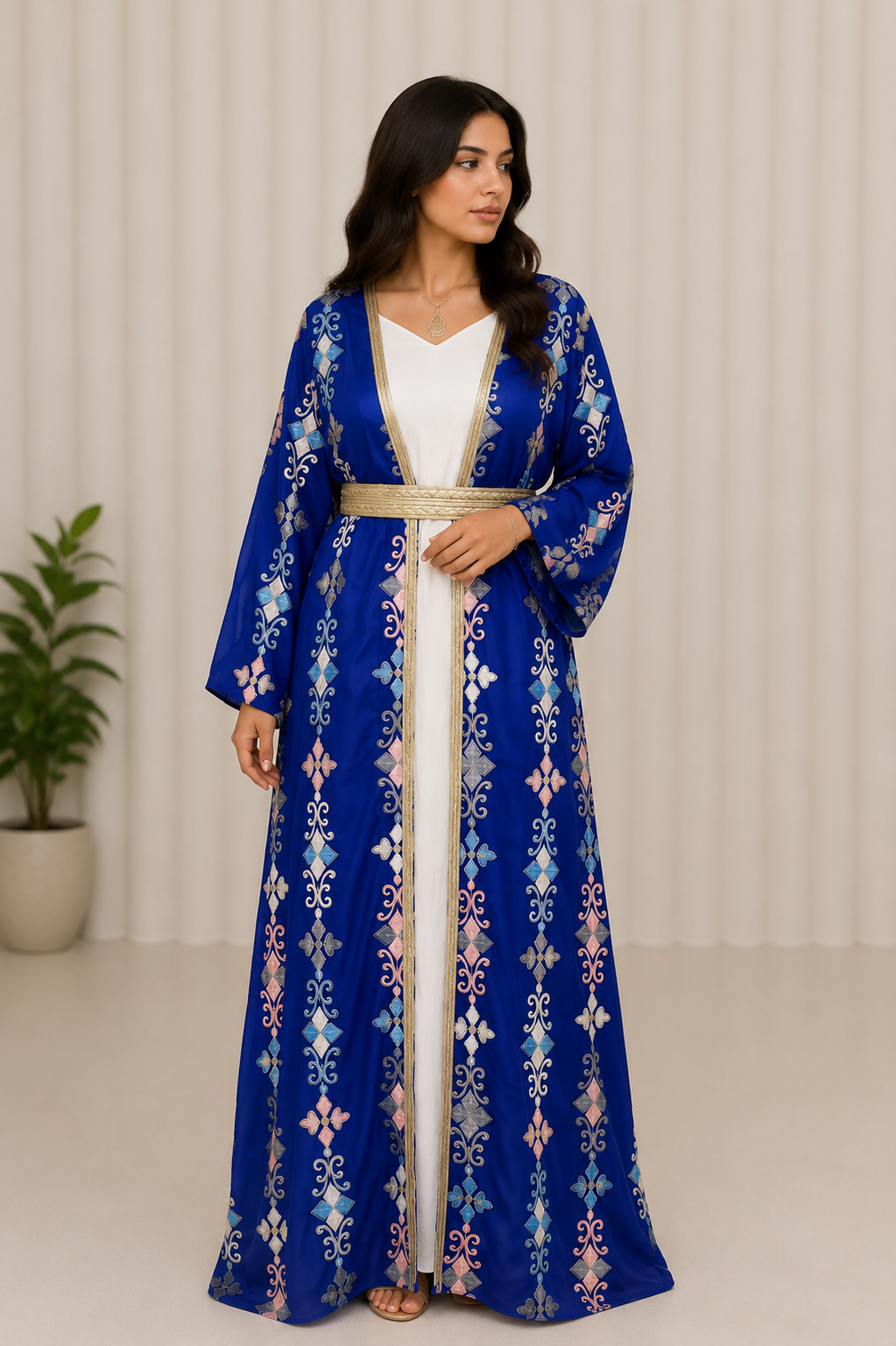 Sultana Royale Embroidered Caftan ✨