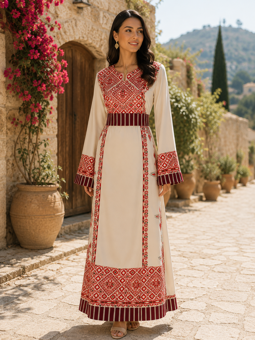Embroidered Thobe Al-Yamama: A Perfect Choice for Women