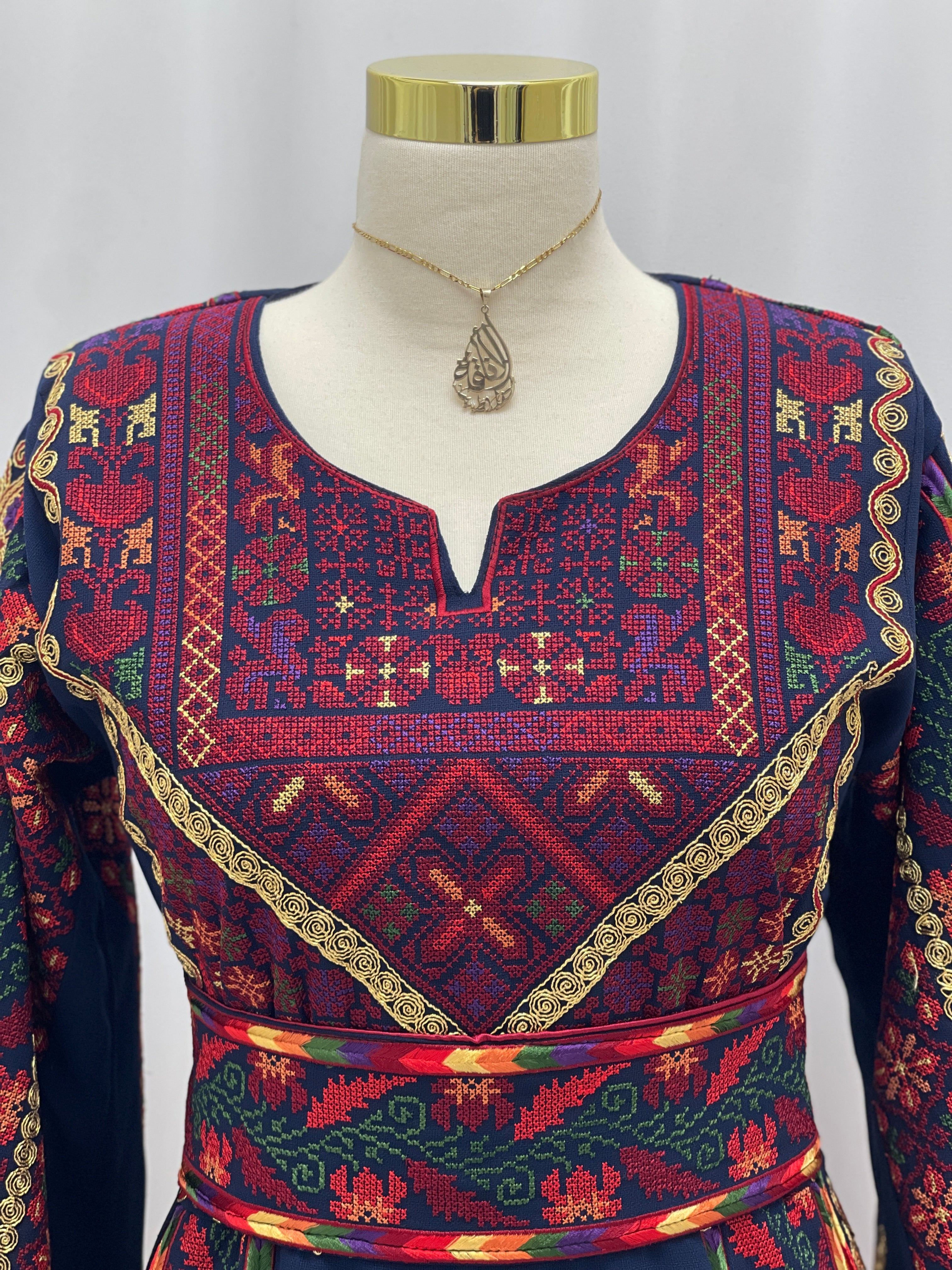 Al Quds Heritage  Embroidered Thobe