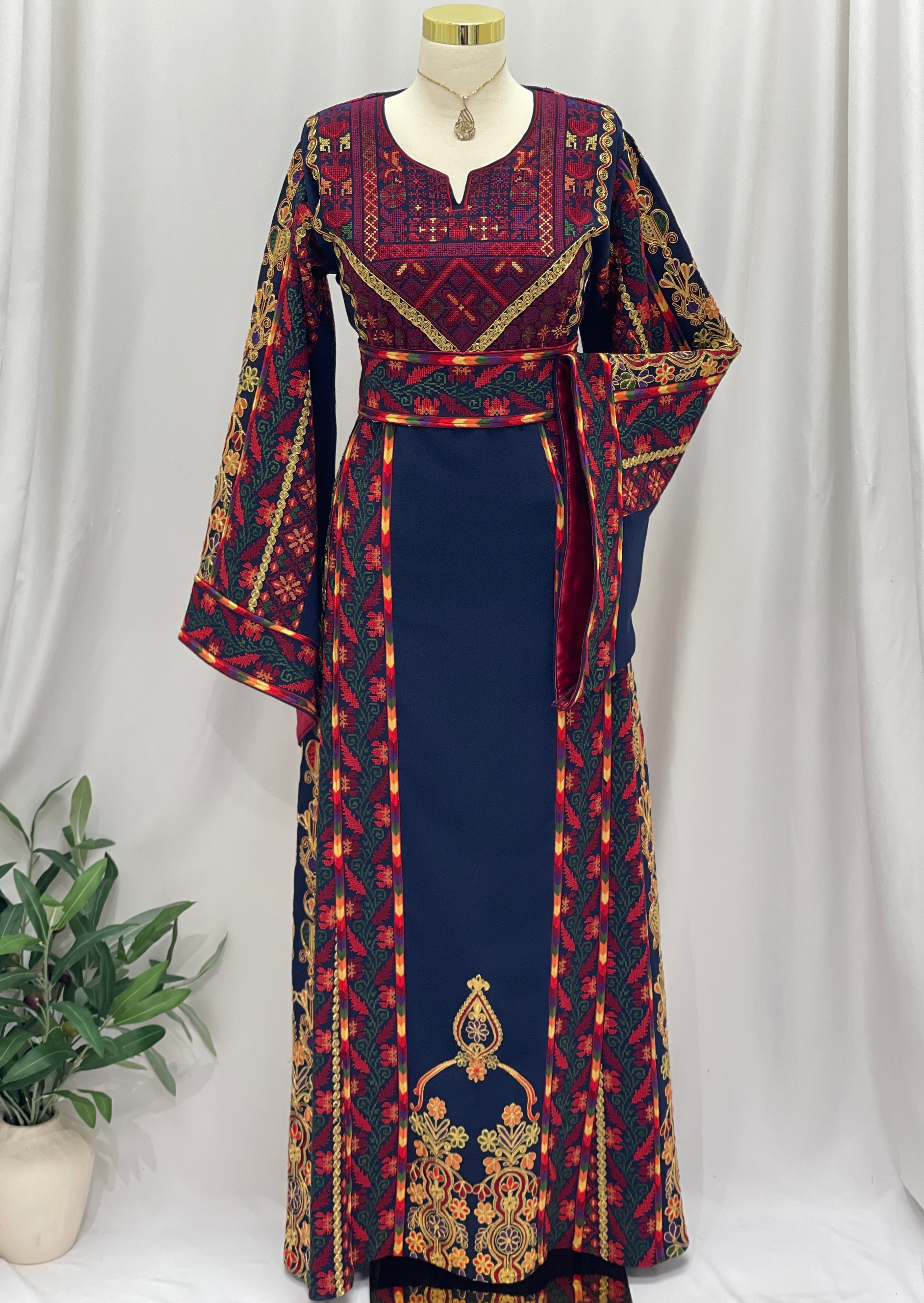 Al Quds Heritage  Embroidered Thobe