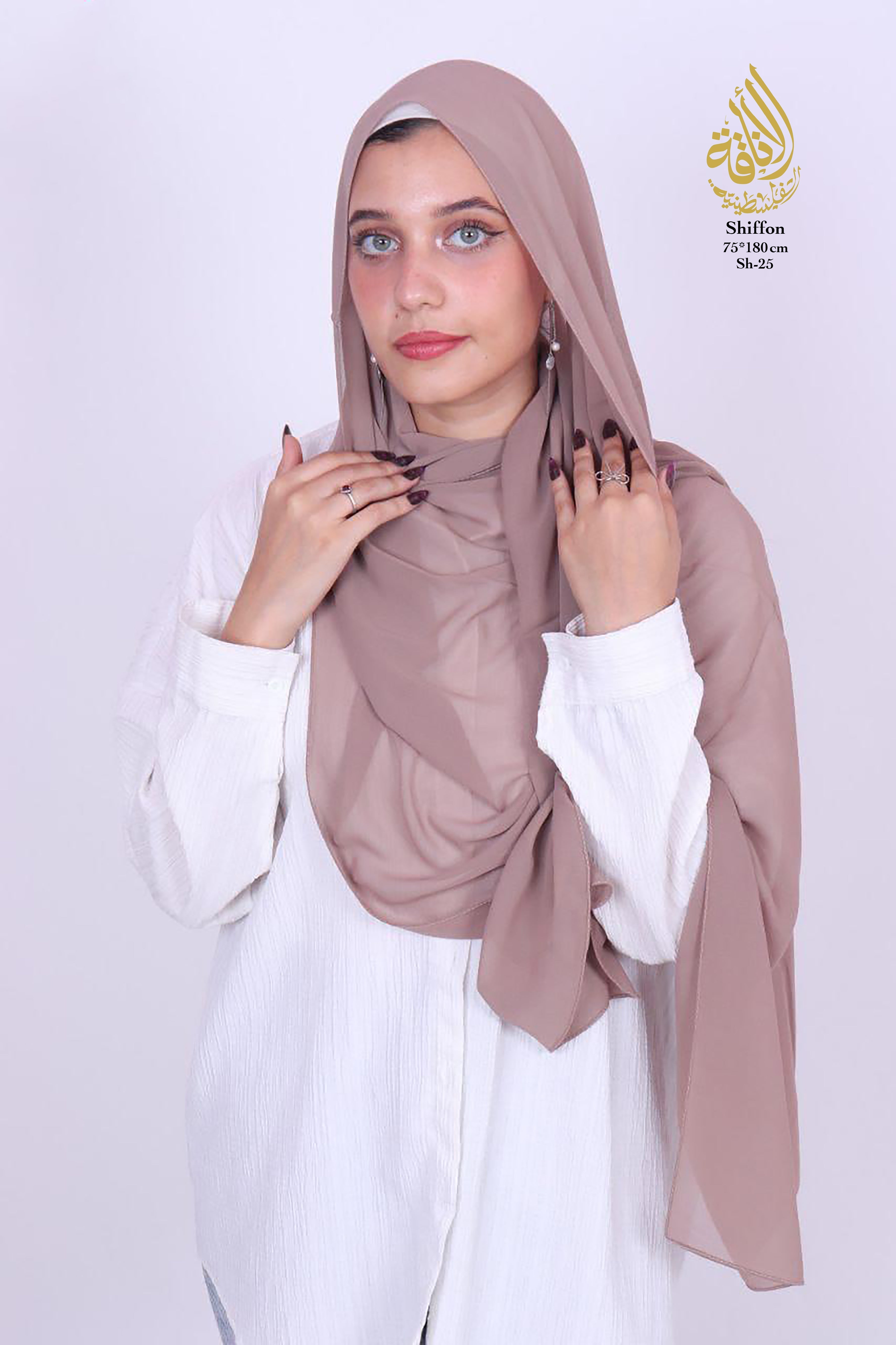Soft Flow Chiffon Hijab – Premium Flowing Modest Fashion