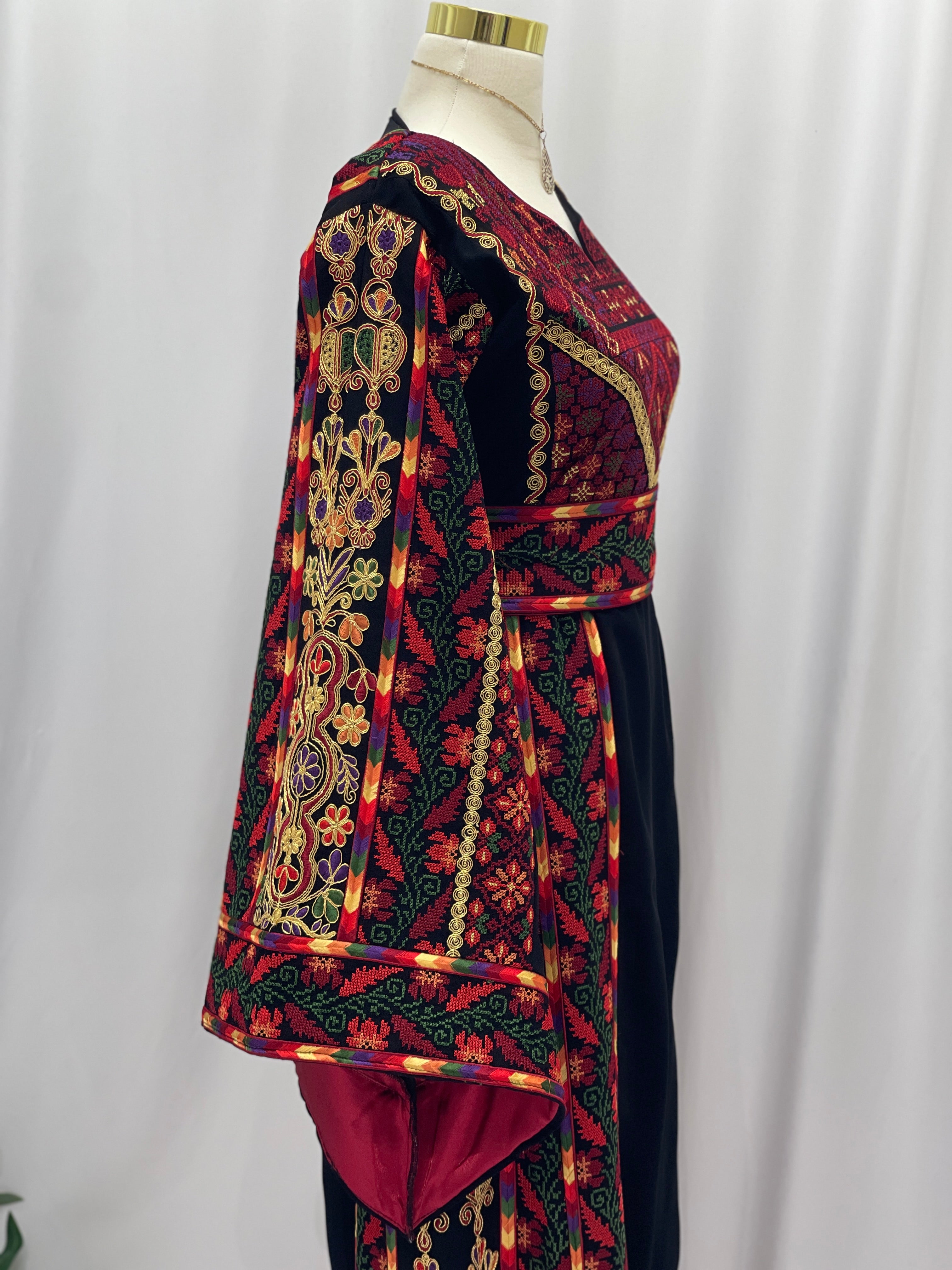 Al Quds Heritage  Embroidered Thobe