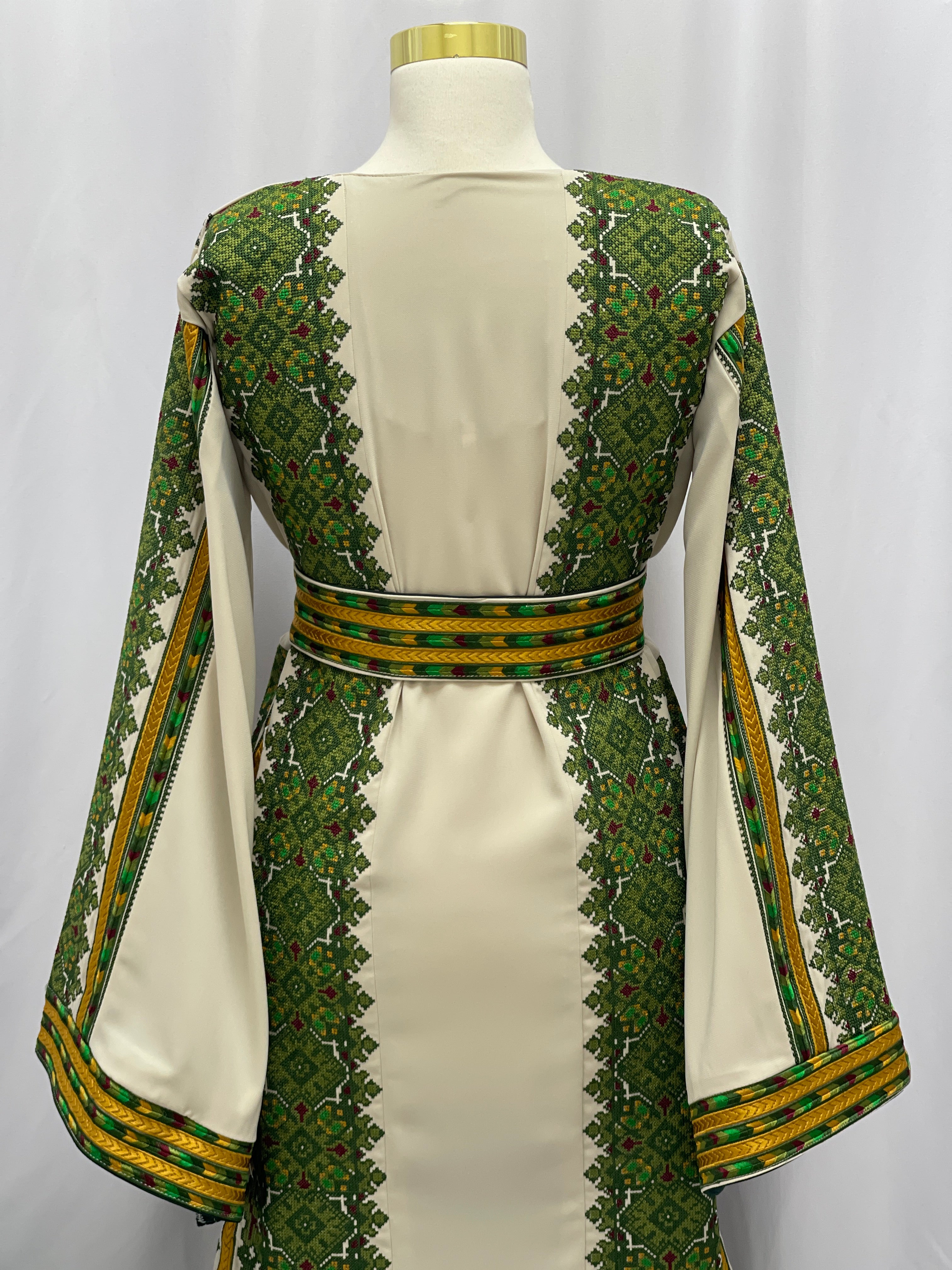 Shifaa Embroidered Palestinian Thobe – Elegant Cultural Dress