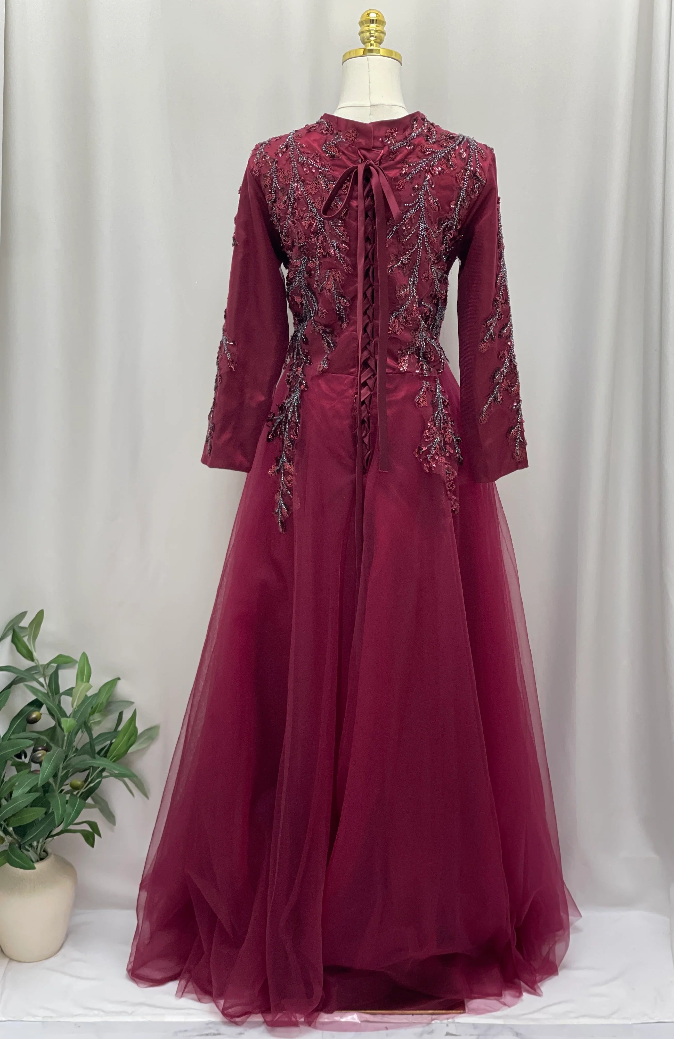 Dew Branches Gown
