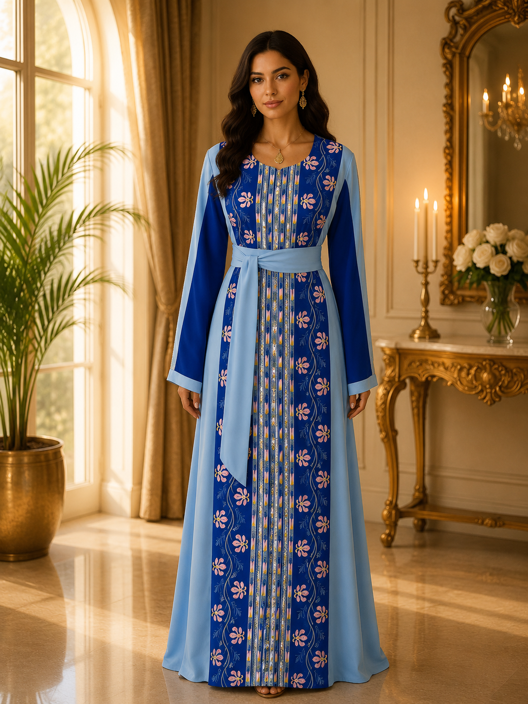 Thobe Areen With Manajel Beads