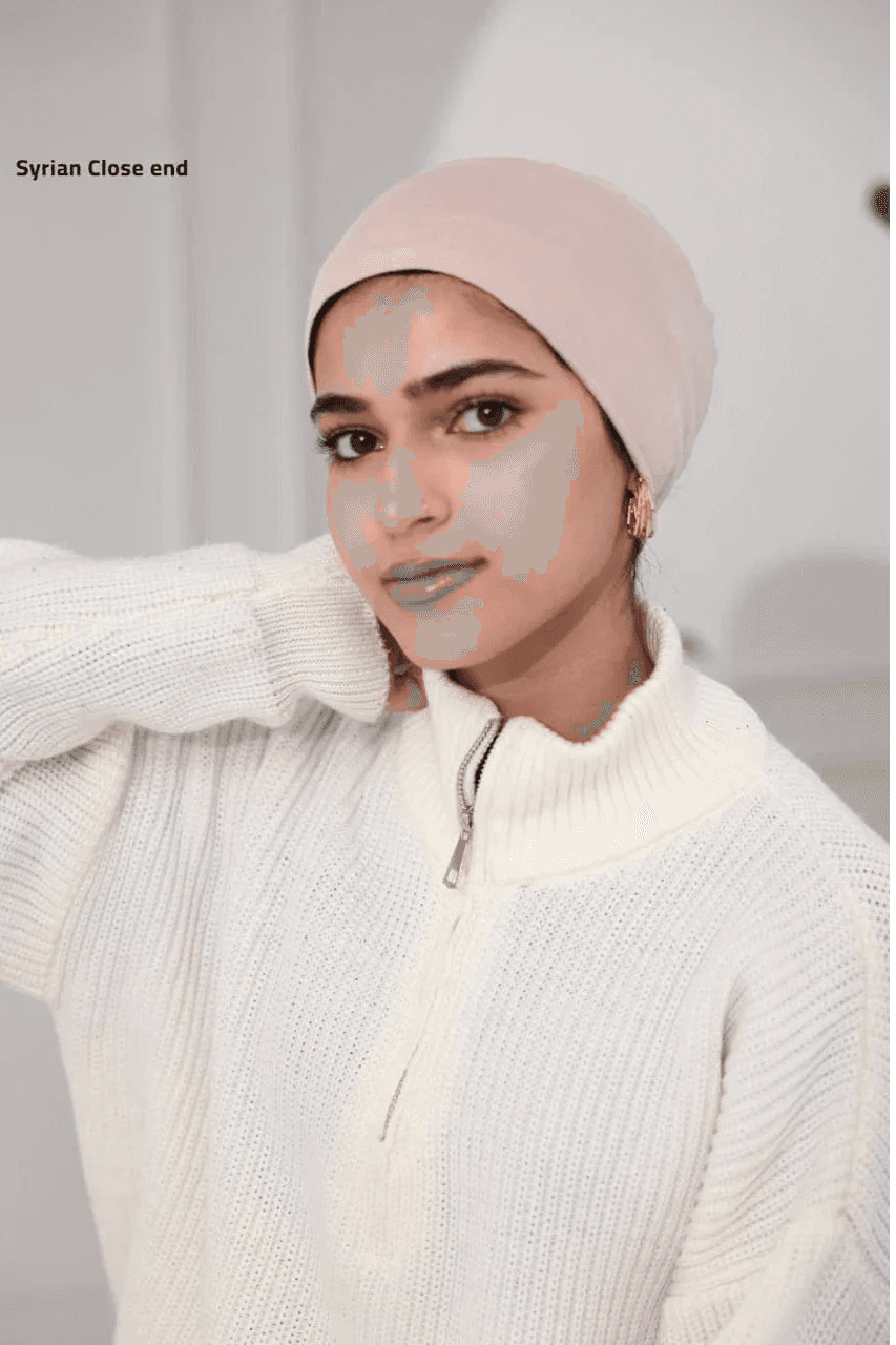 Syrian-Style Closed Bonnet – 100% Cotton