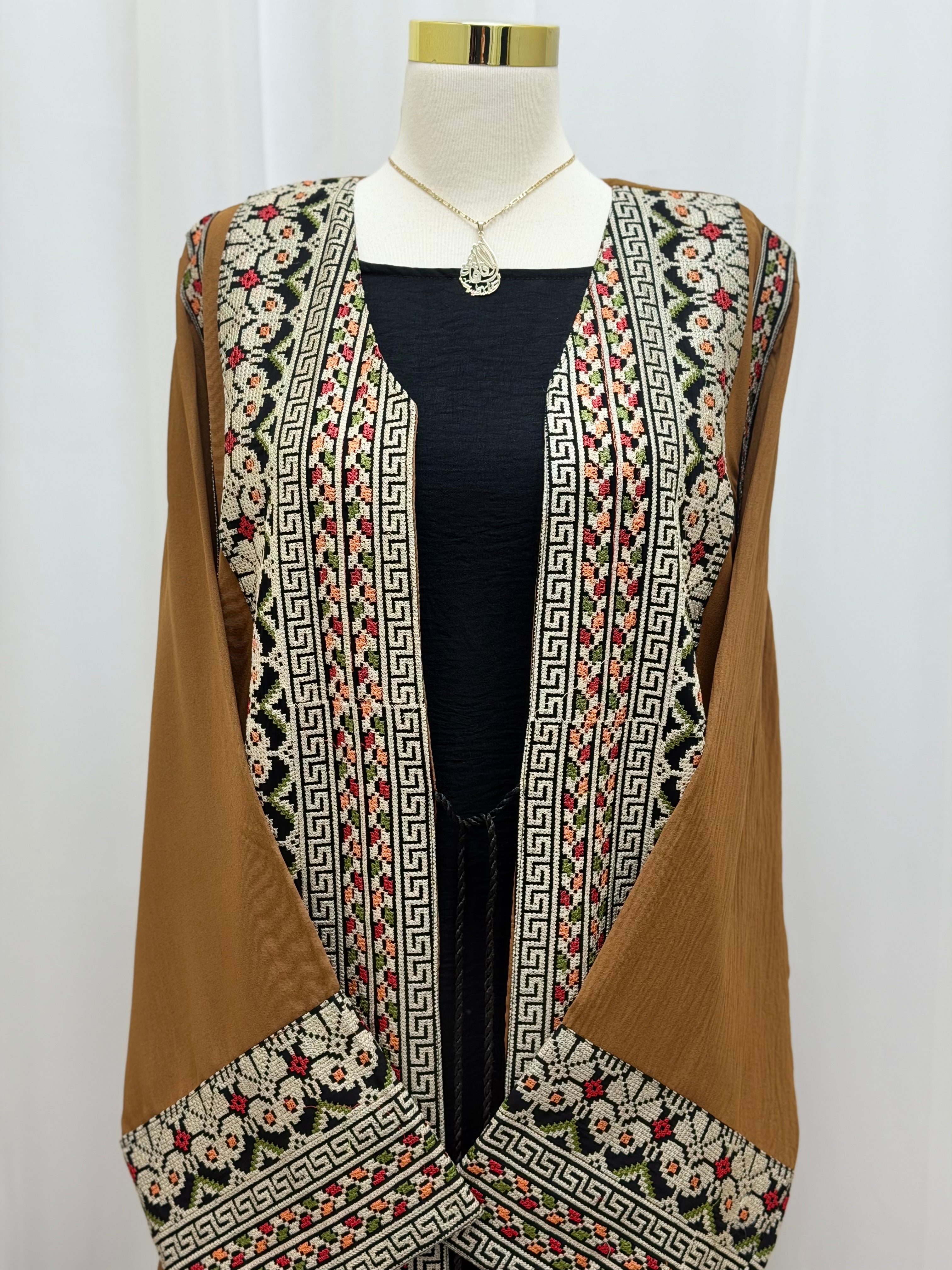 Tiraz Heritage Open Cardigan”