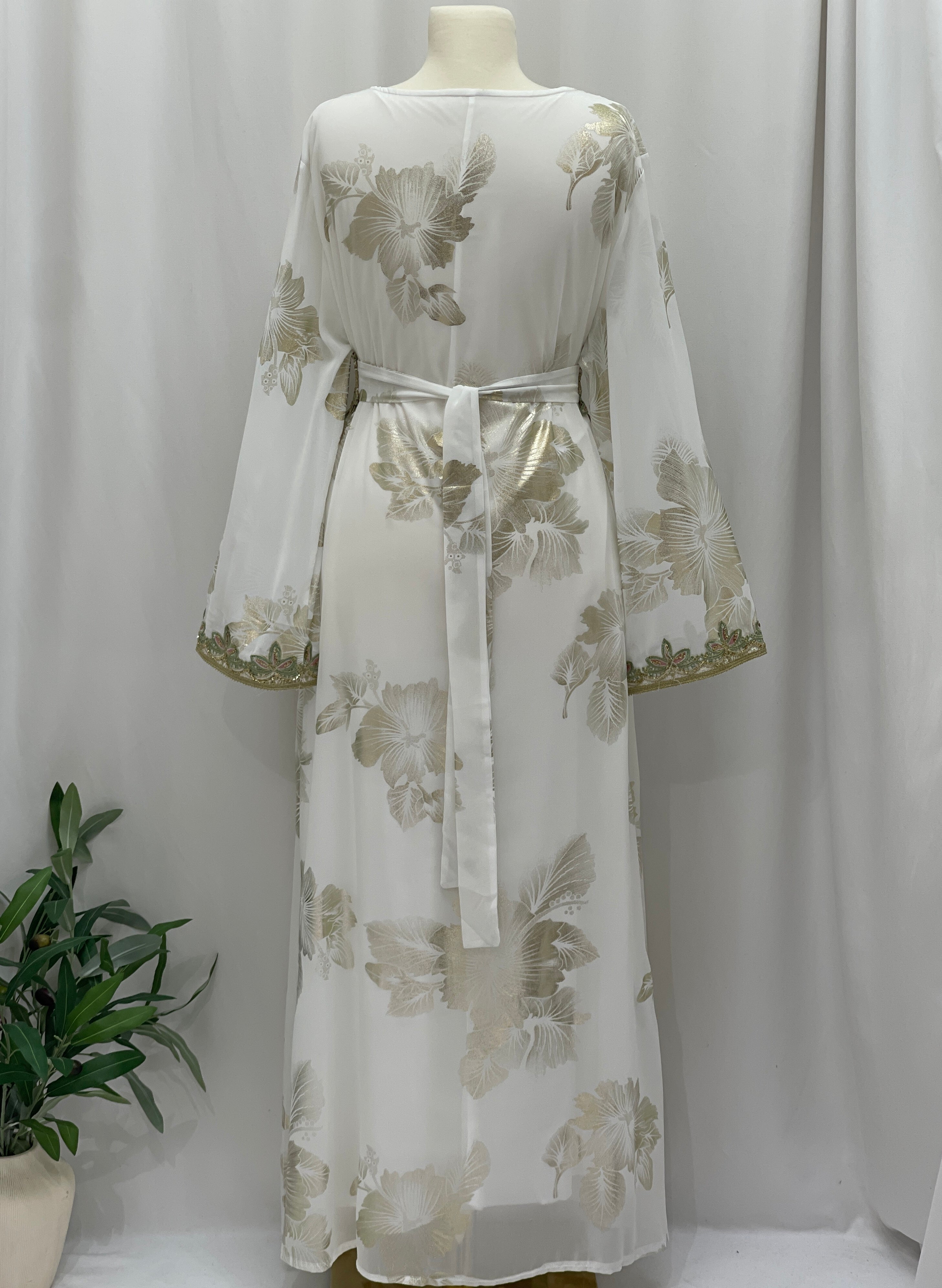 Ethereal Bloom Kaftan – Soft, Flowing Elegance