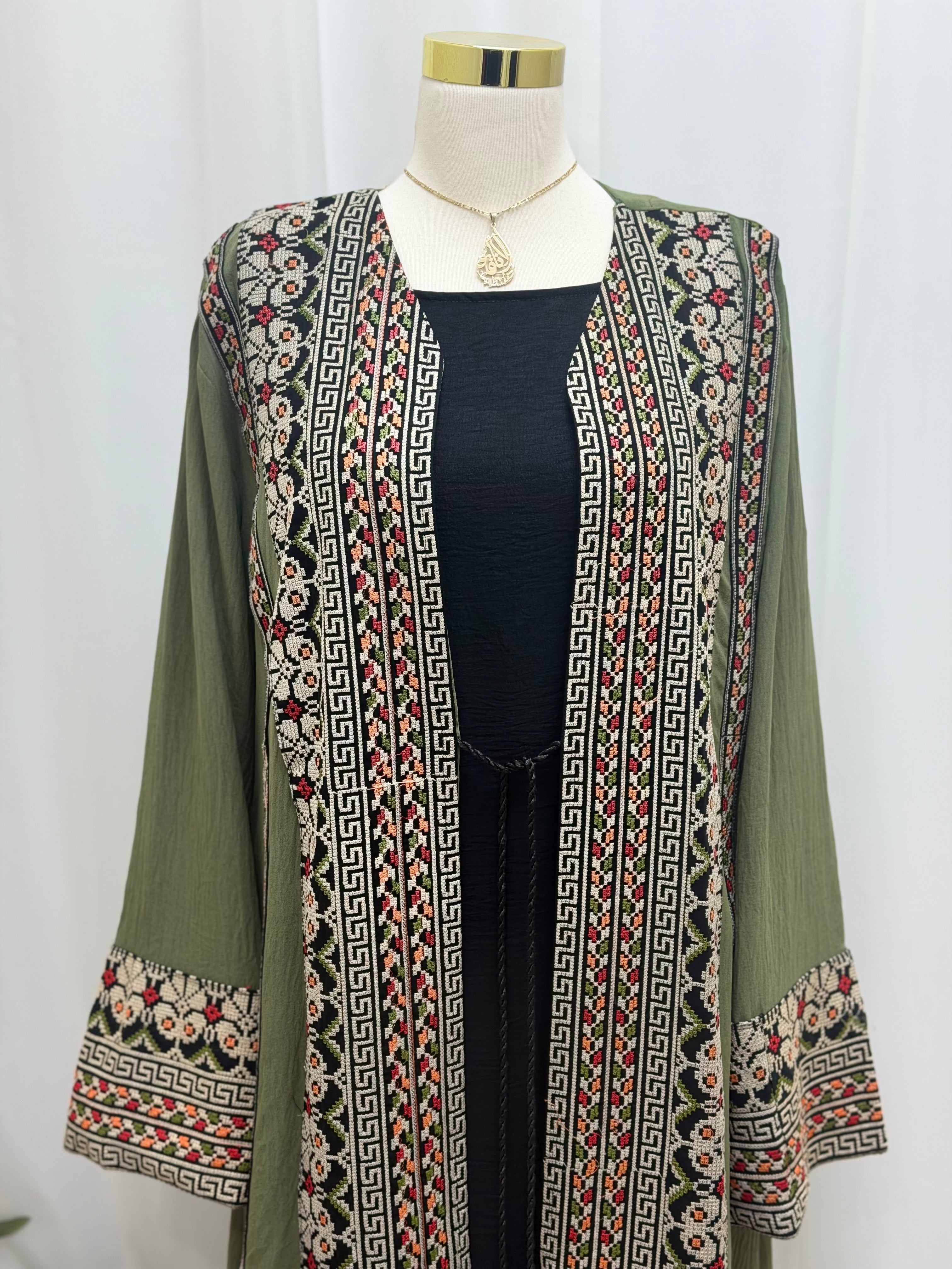 Tiraz Heritage Open Cardigan”