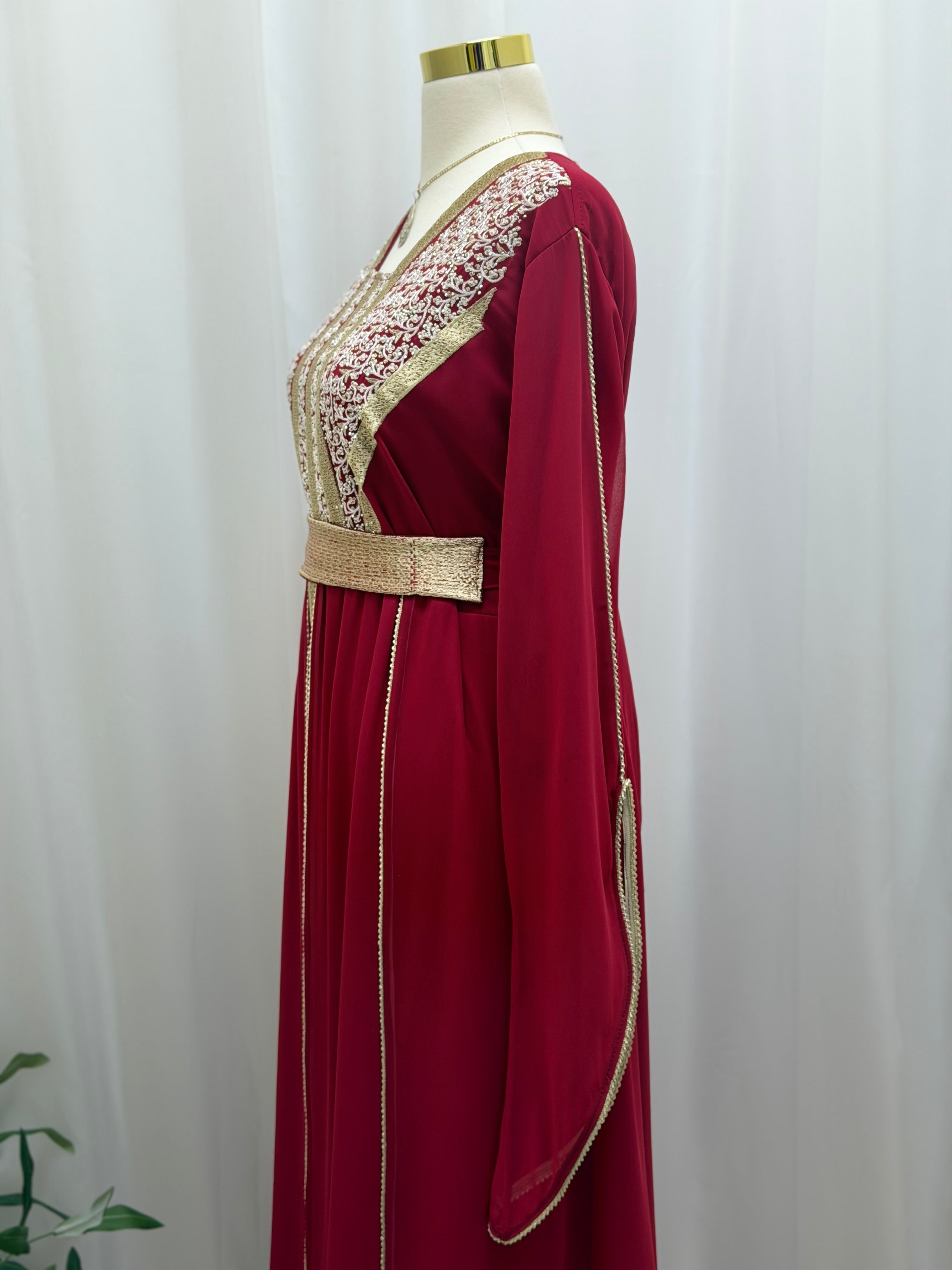 Golden Whisper Caftan