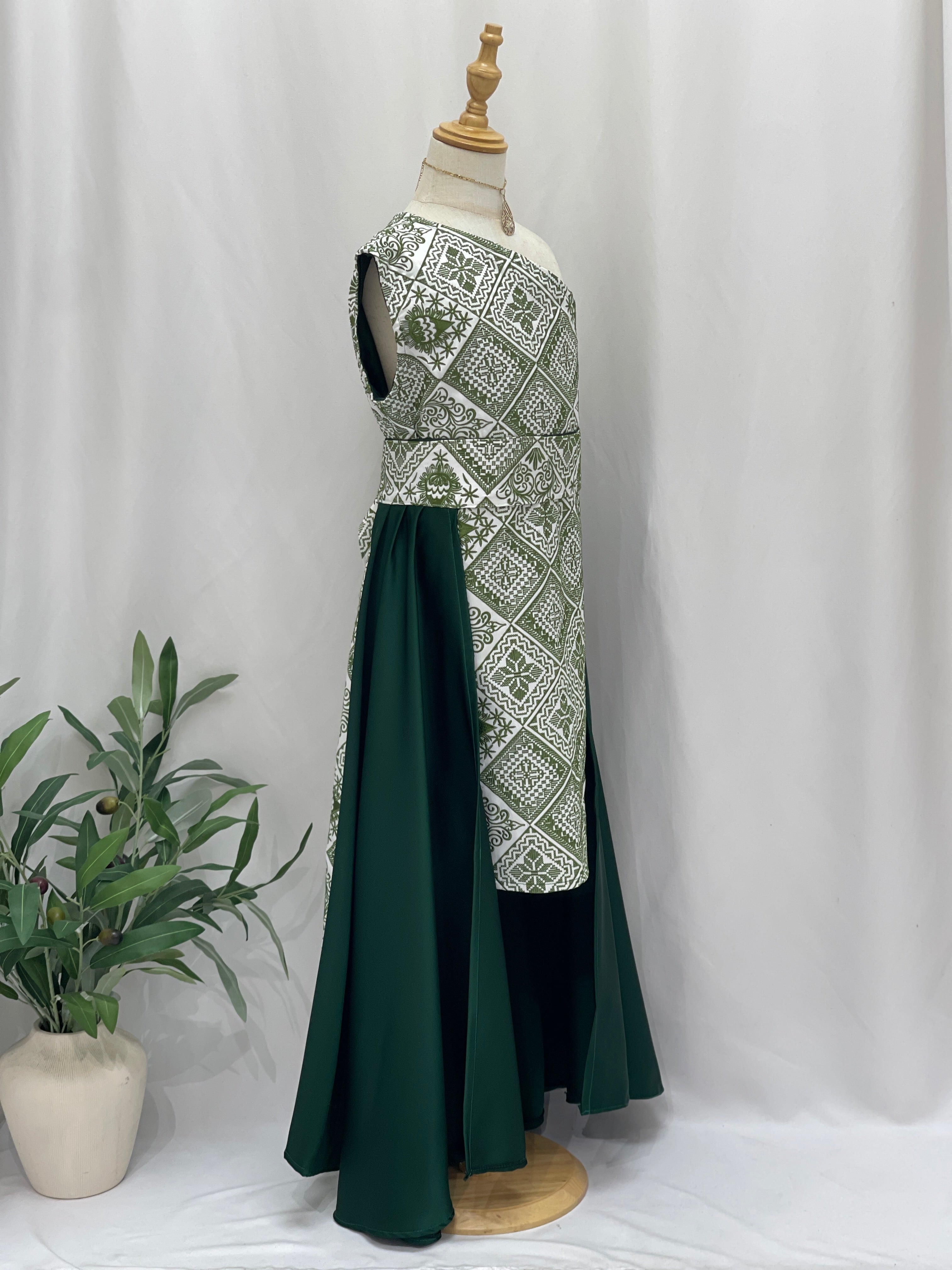 Little Emerald Heritage Dress