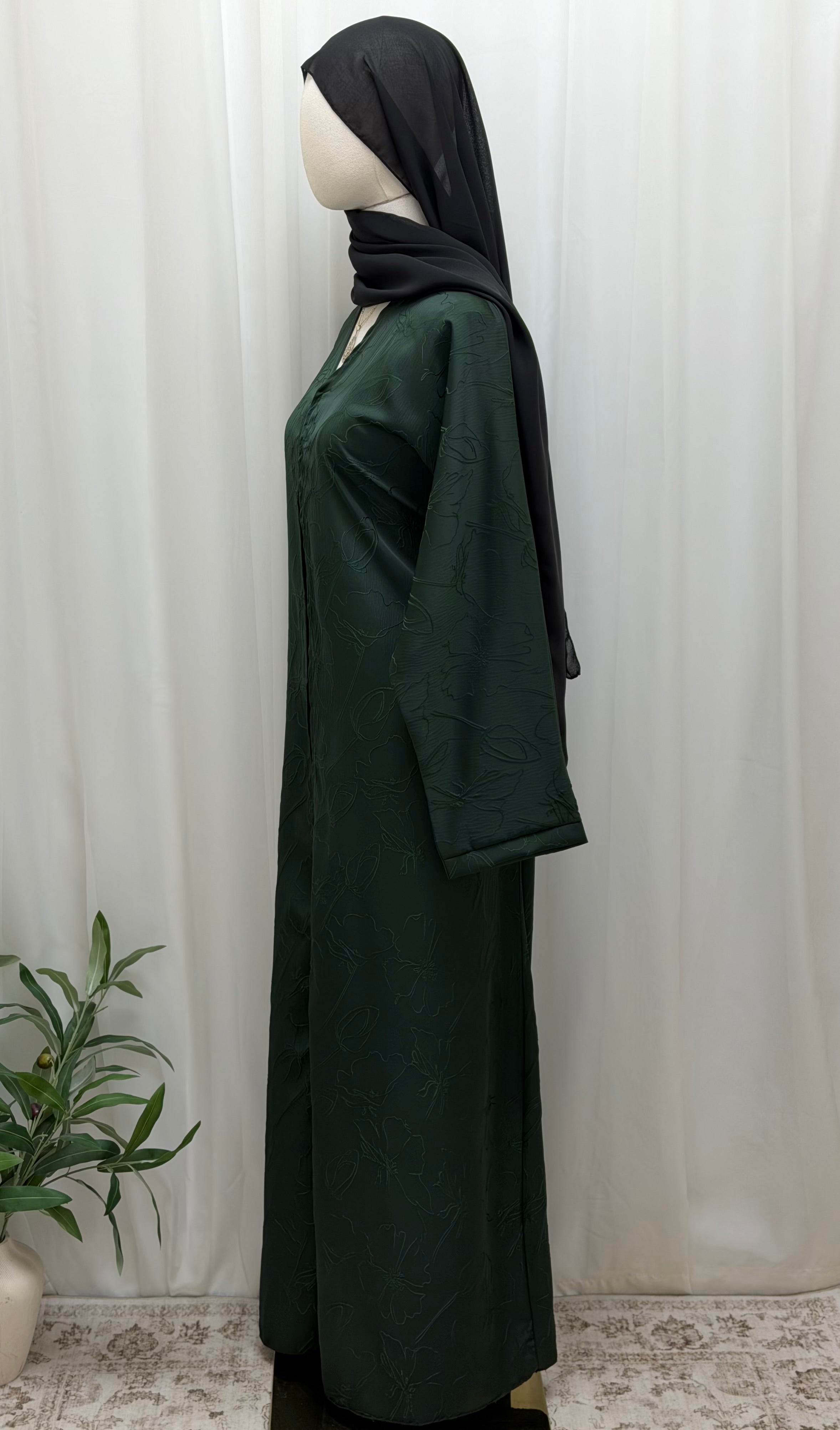 Emerald Whisper Abaya