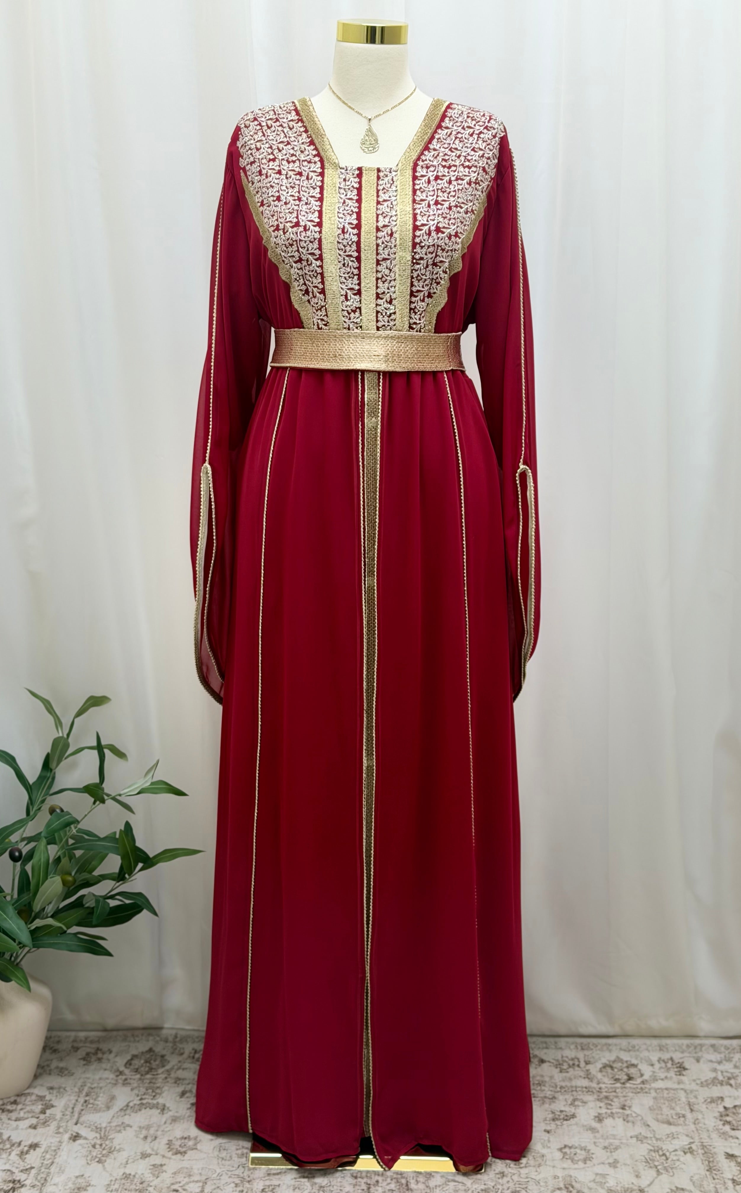 Golden Whisper Caftan