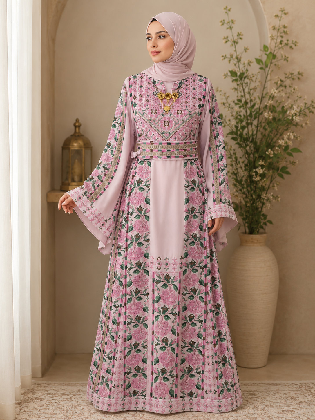 Hadeel Embroidered Thoub
