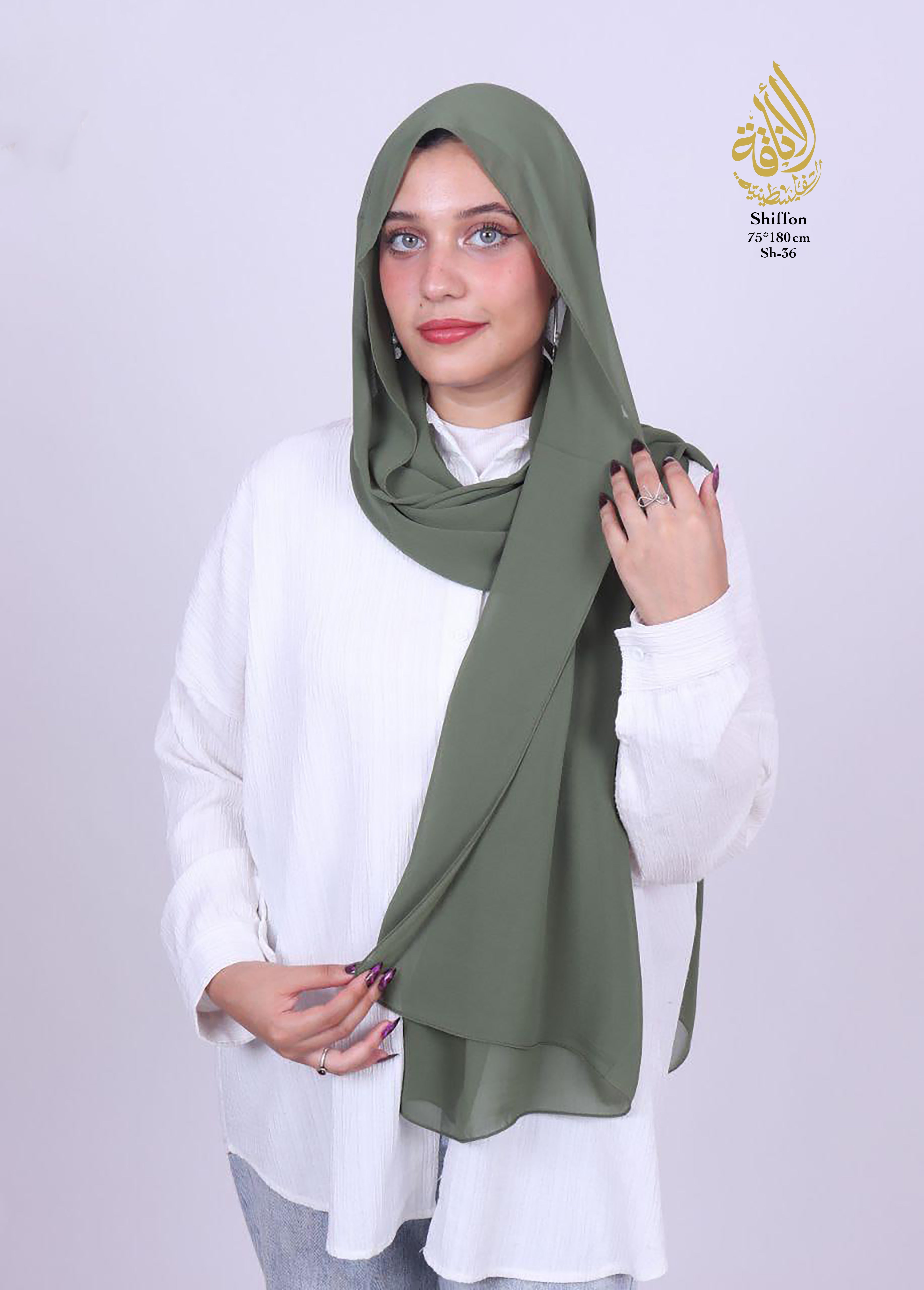 Soft Flow Chiffon Hijab – Premium Flowing Modest Fashion