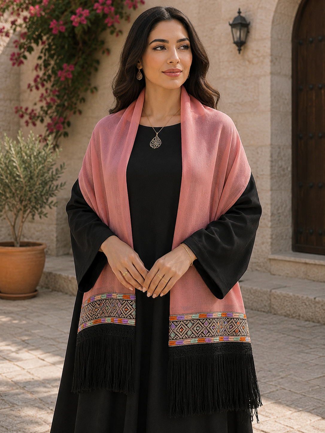 khirka hadab with Tatreez