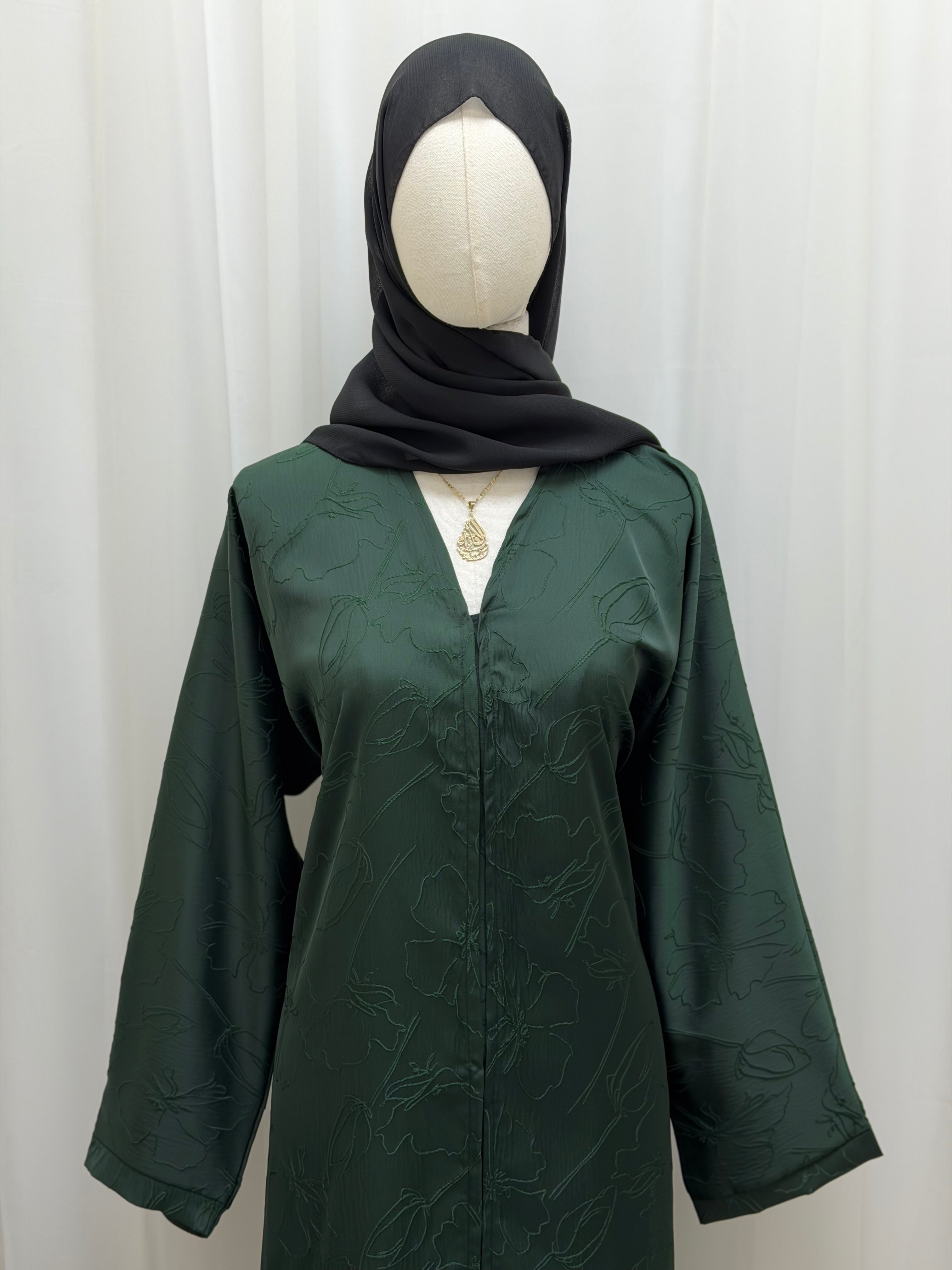 Emerald Whisper Abaya