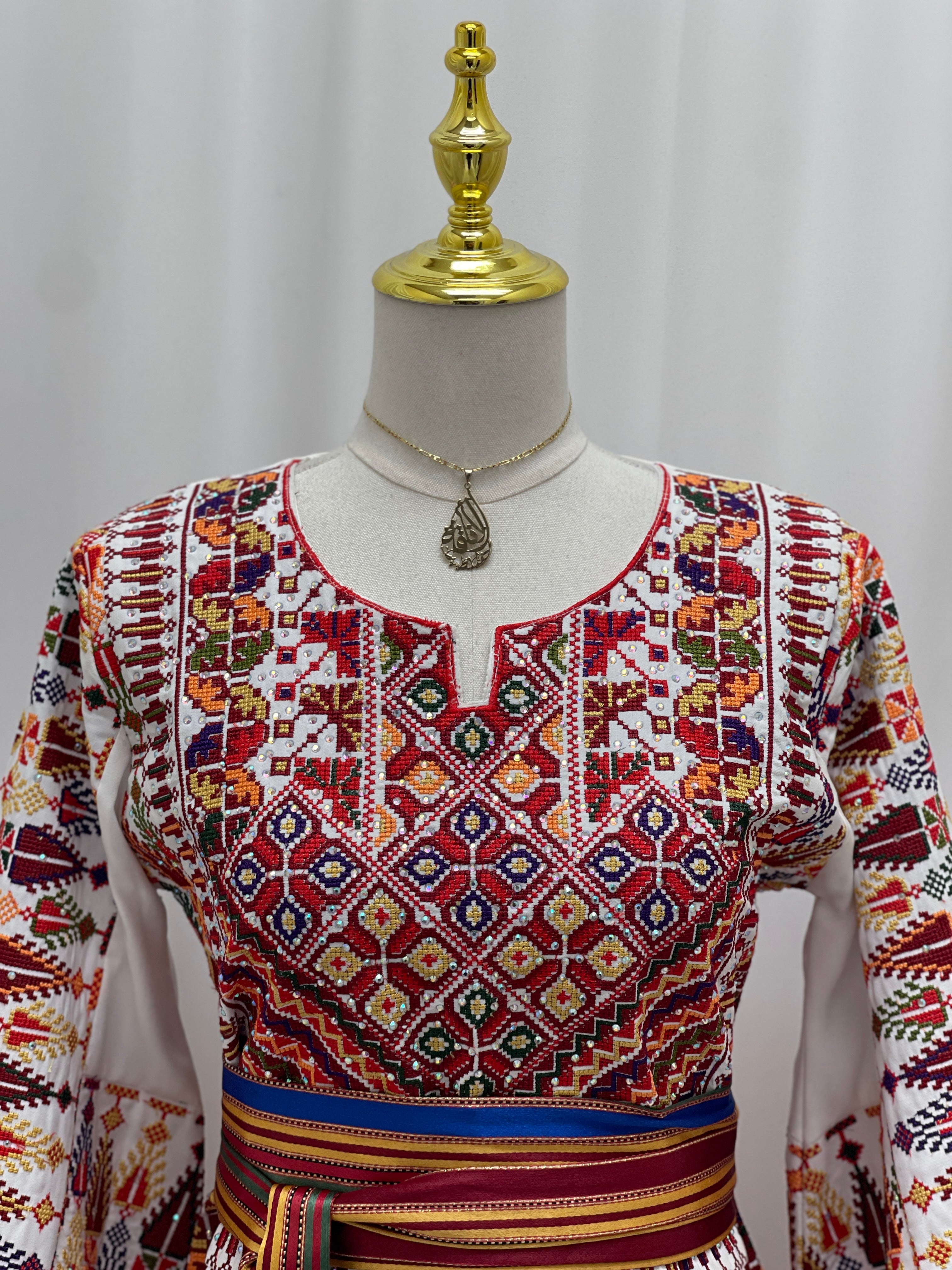 Sahar Heritage Embroidered Thobe