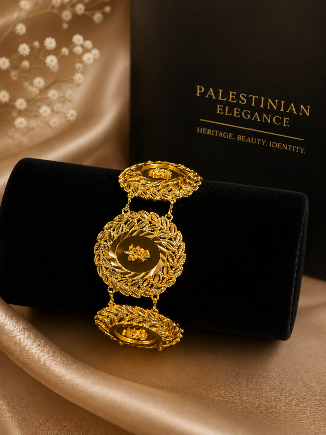 Heritage Coin Link Bracelet – Imitated Gold