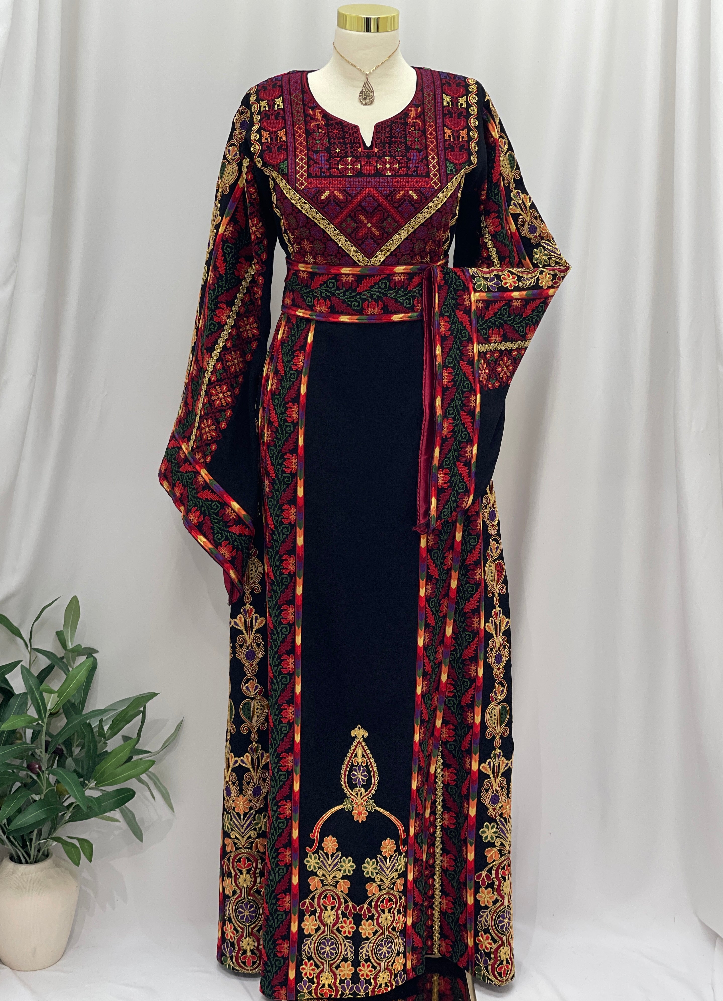 Al Quds Heritage  Embroidered Thobe