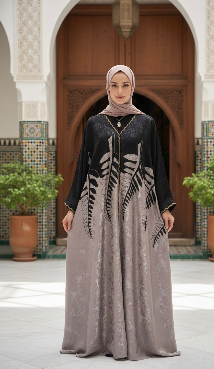 Shadow Elegance Abaya