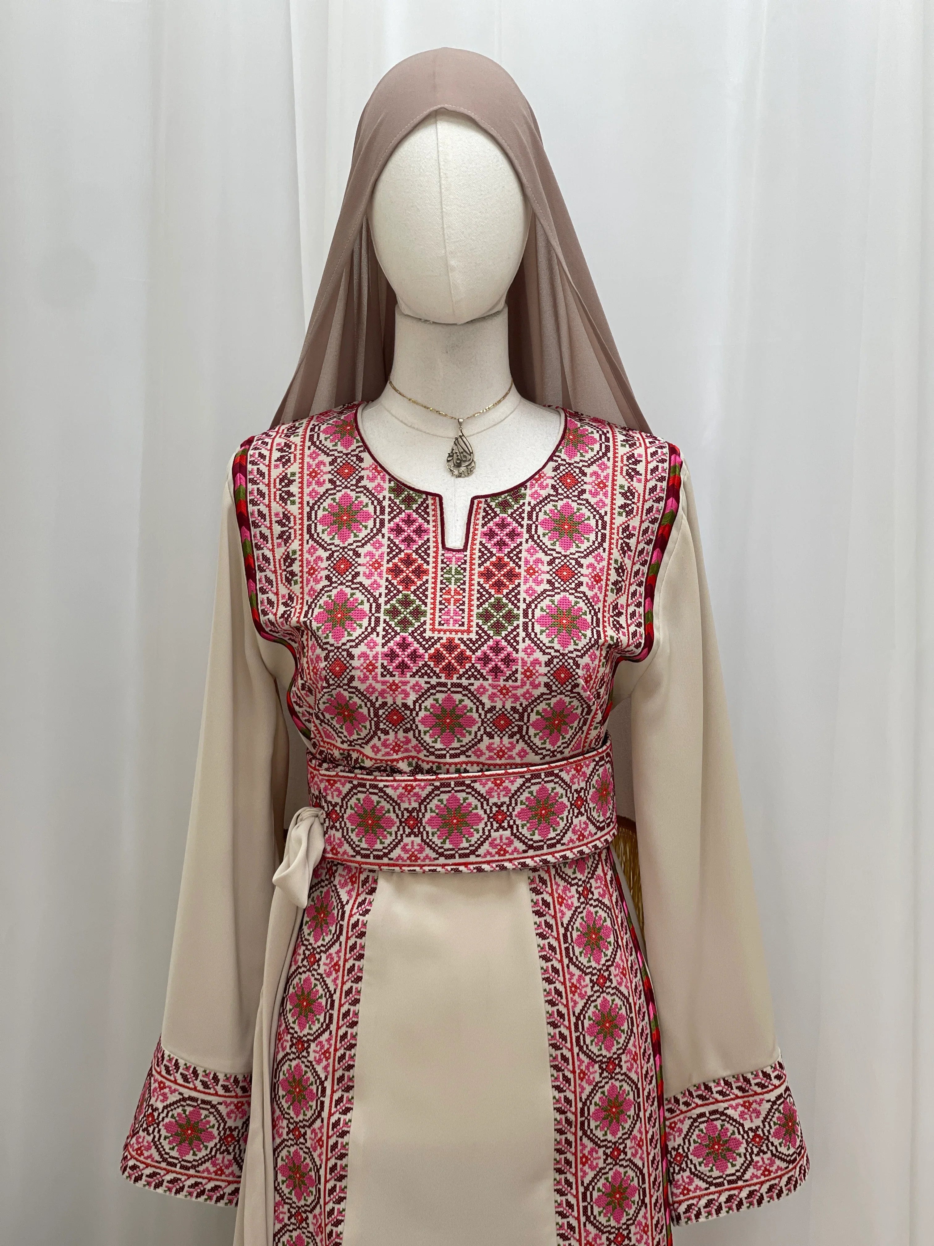 Zahra Heritage Embroidered Thobe