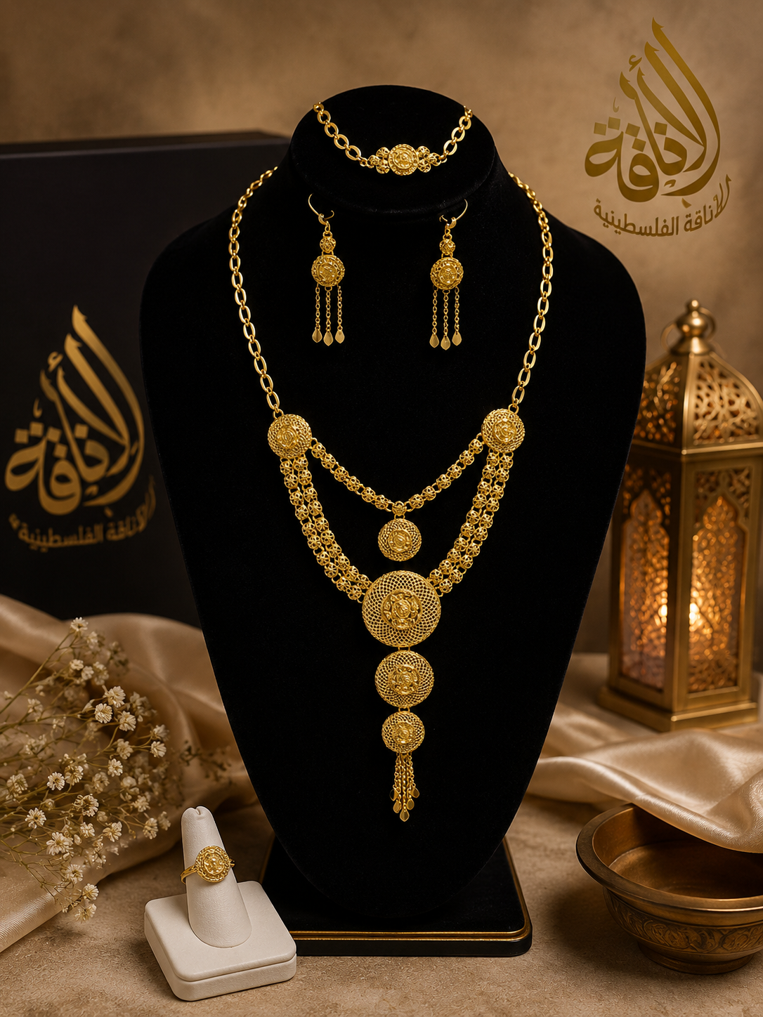 Royal Filigree Jewelry Set