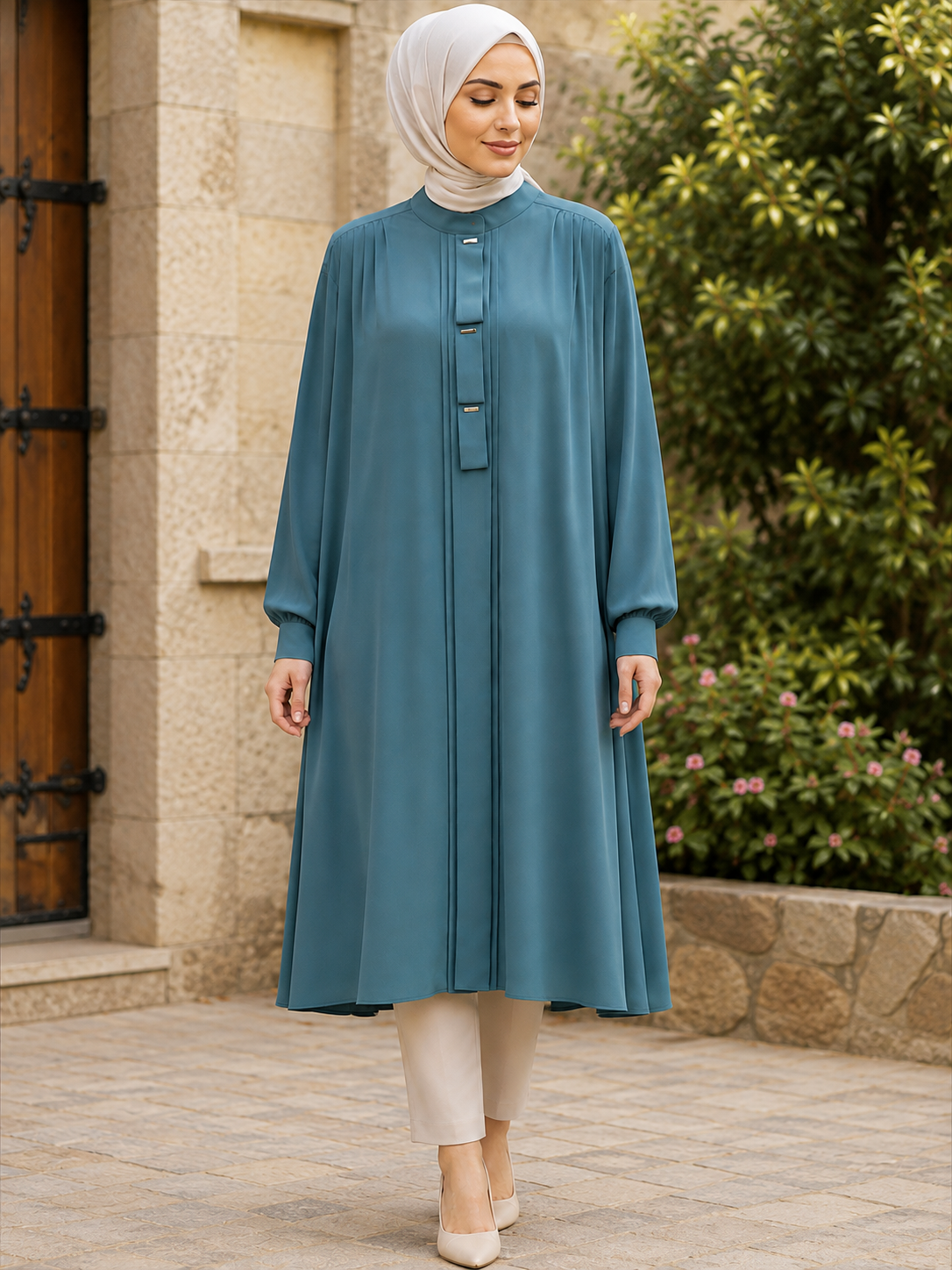 Long Modest Tunic - Timeless Elegance for the Modern Woman