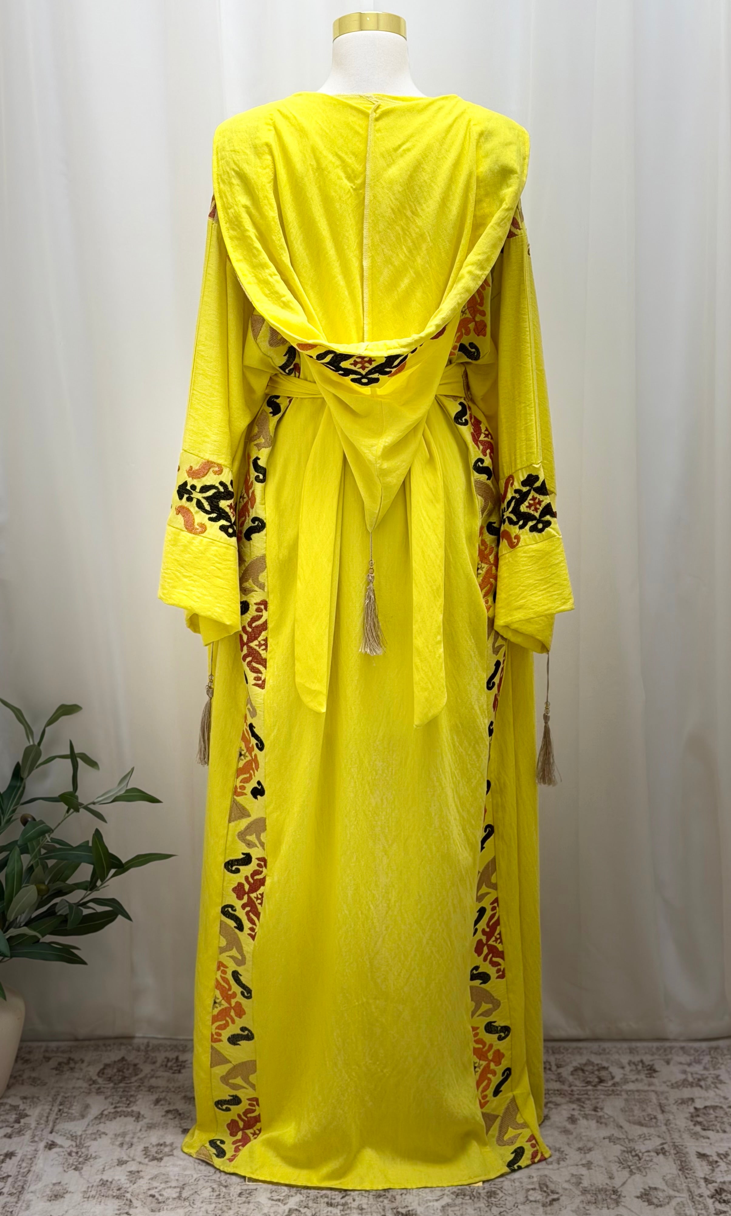 3-Piece Lightweight Soft Linen Women's Abaya Set - Modern and Comfortable Design