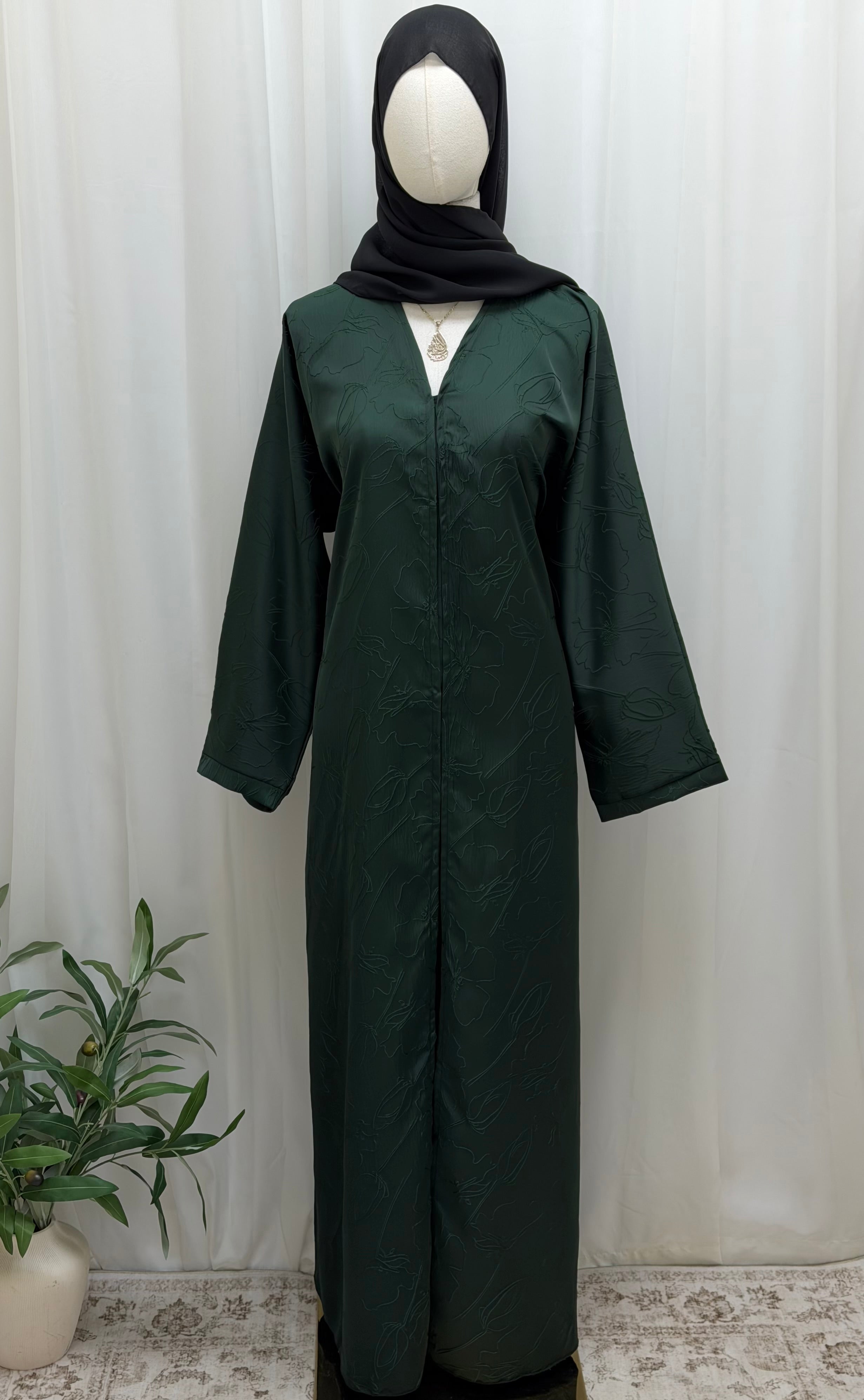 Emerald Whisper Abaya