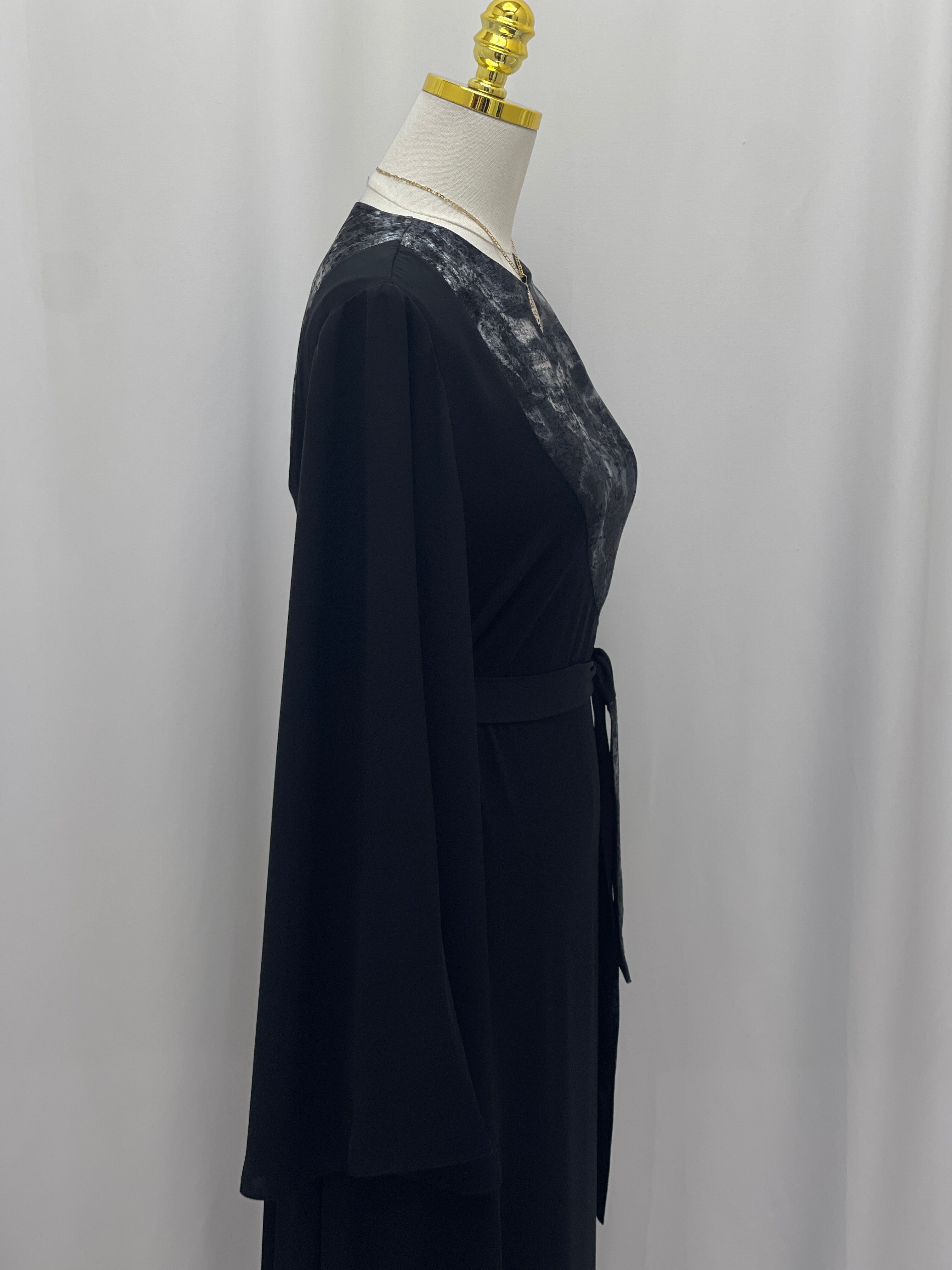Silent Mist Abaya