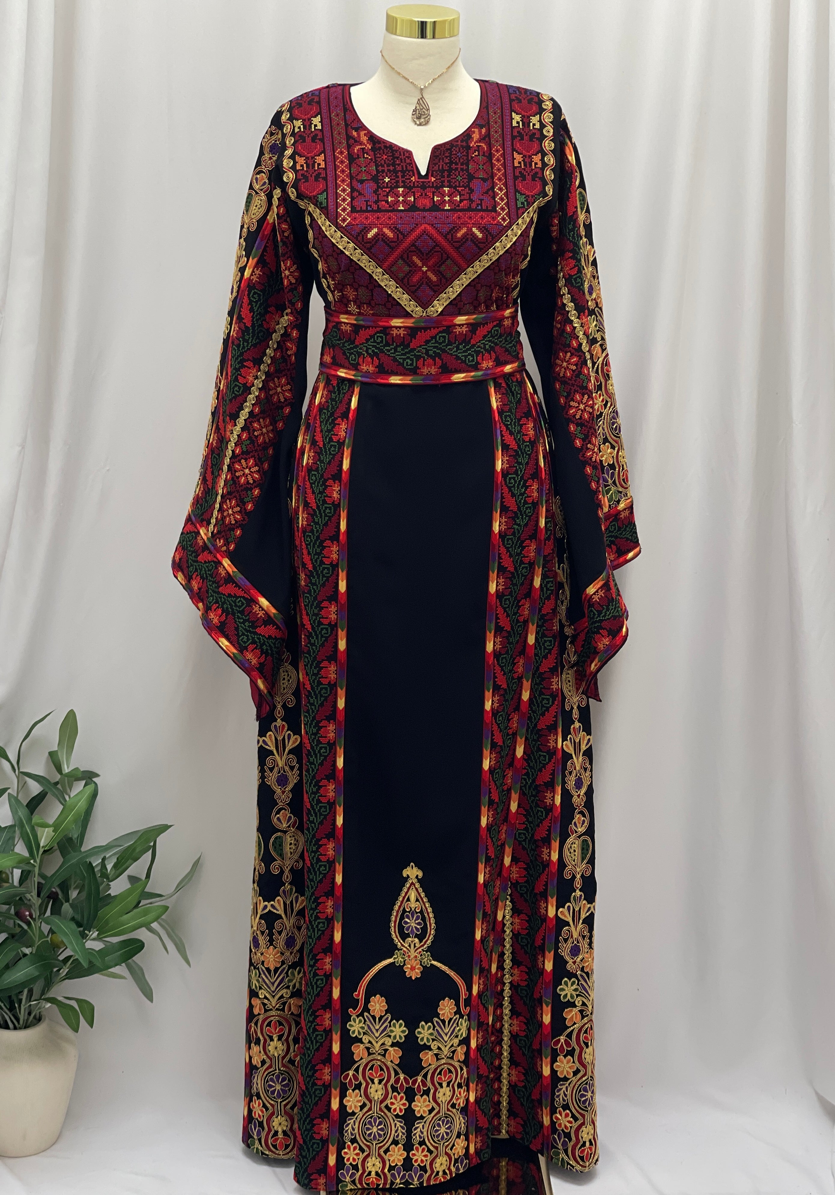 Al Quds Heritage  Embroidered Thobe