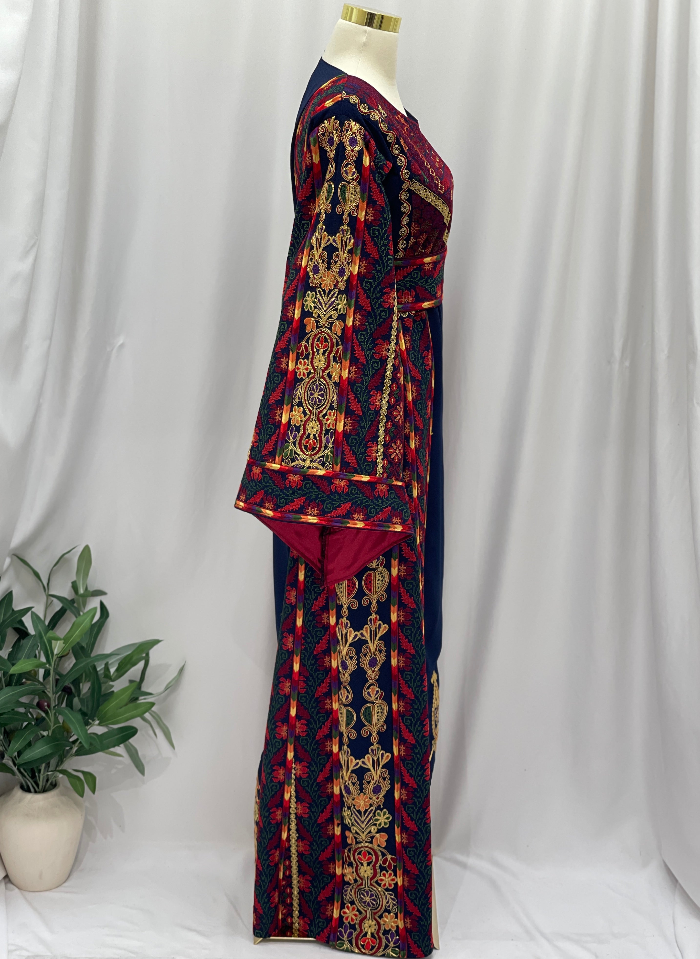 Al Quds Heritage  Embroidered Thobe