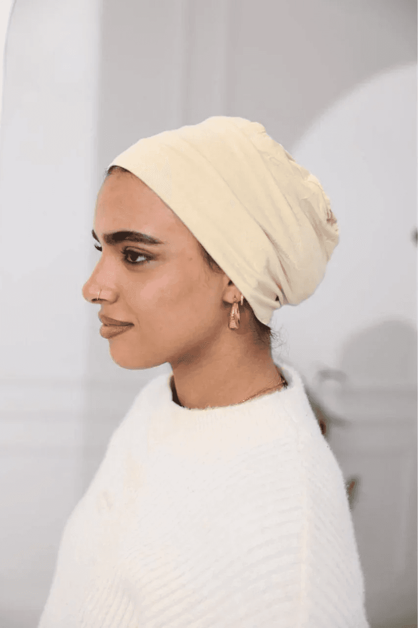Underscarf Bonnet – Cotton (Seamless) construction helps prevent marks