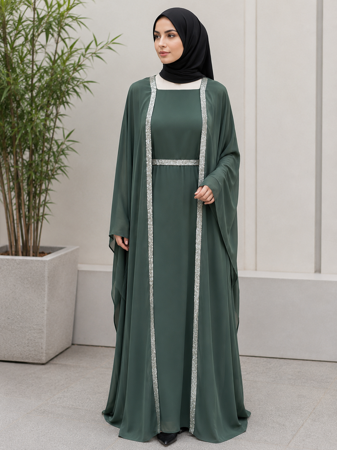 Serenity Cape Kaftan