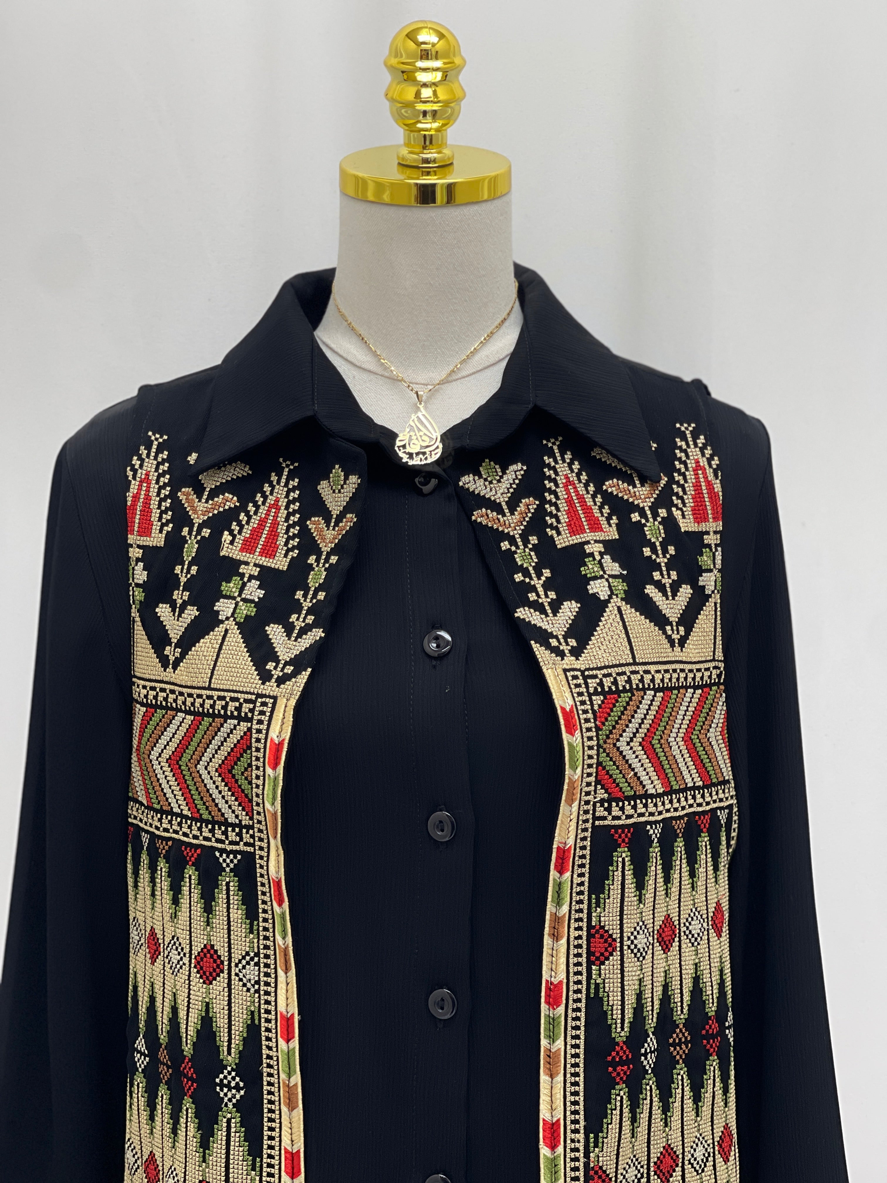 Heritage Beaded Embroidered Vest