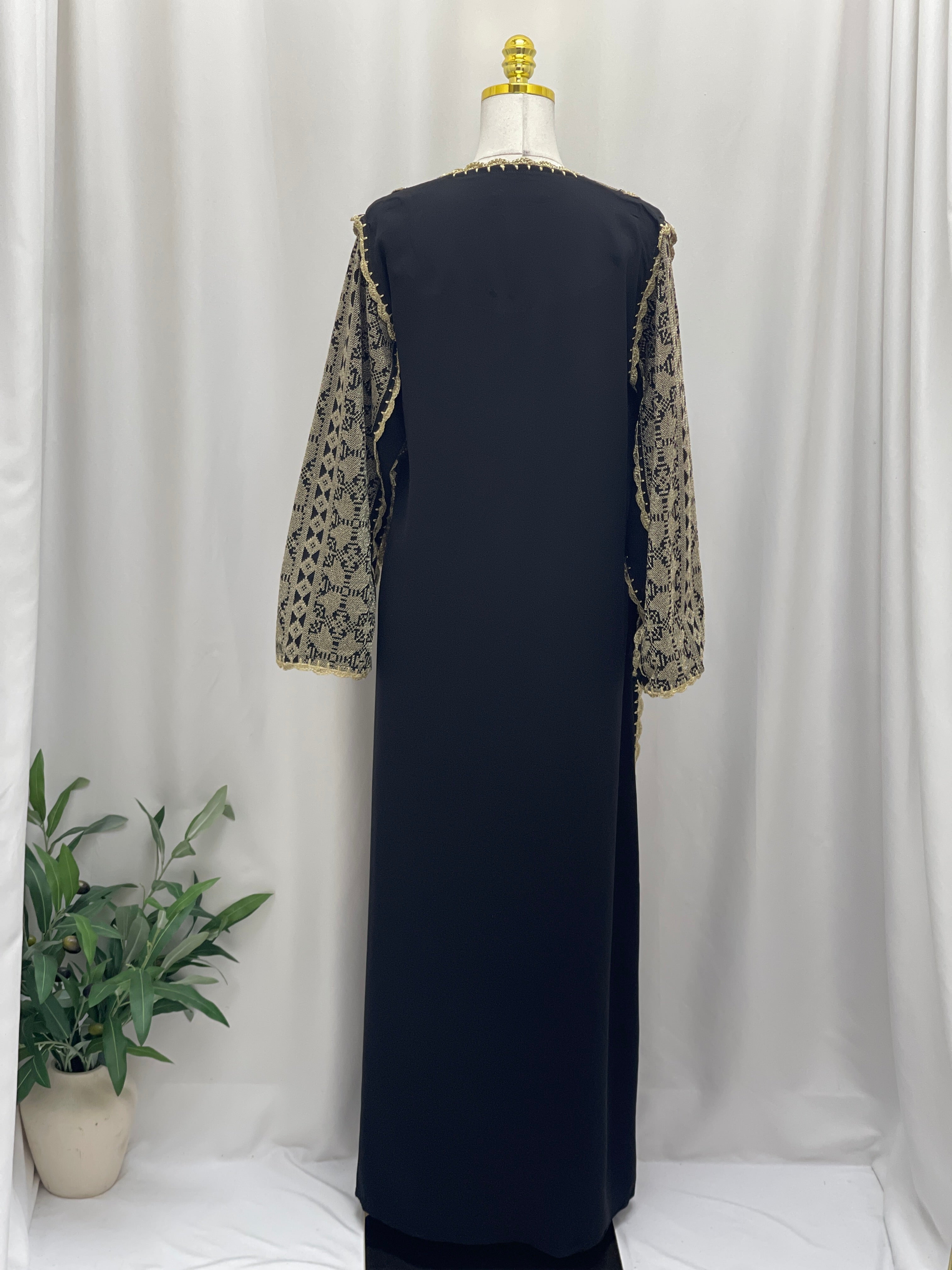 Heritage Threads Embroidered Abaya
