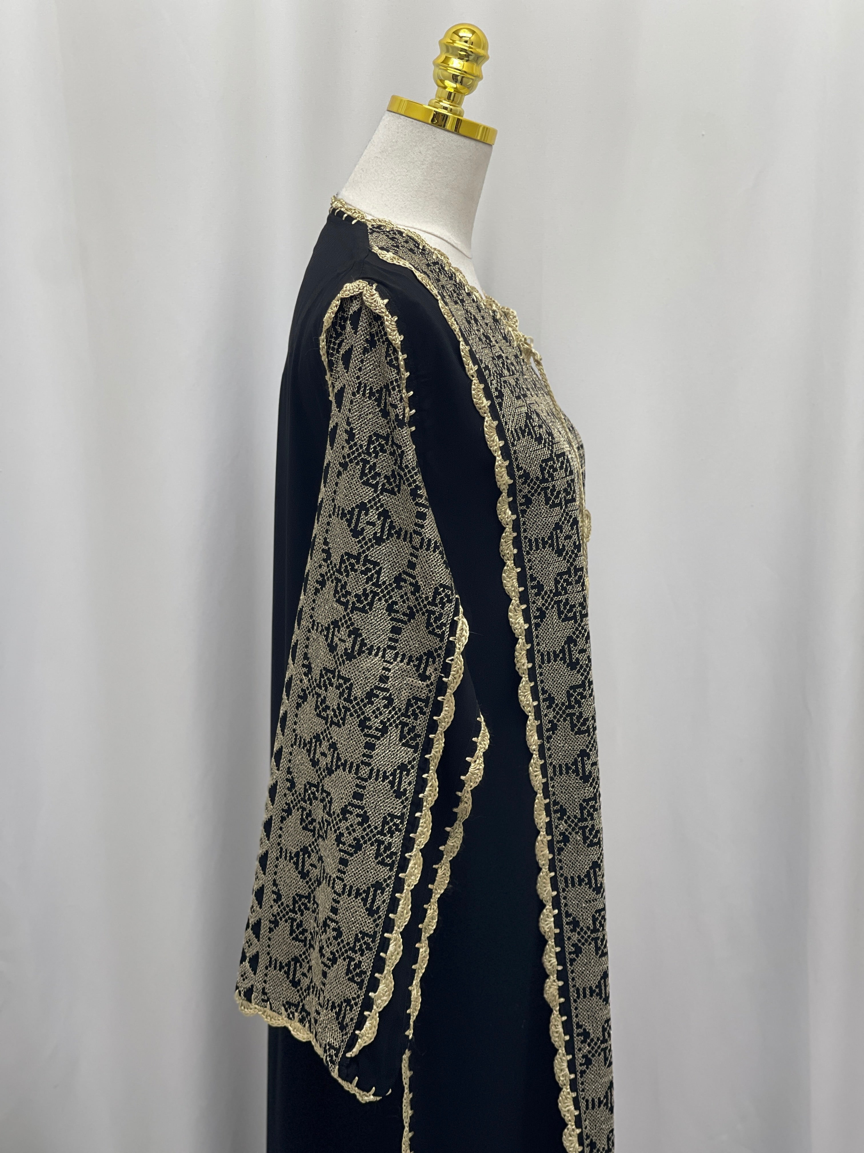 Heritage Threads Embroidered Abaya