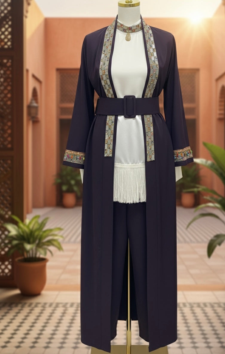 Timeless Elegance: Fancy Modesty Set