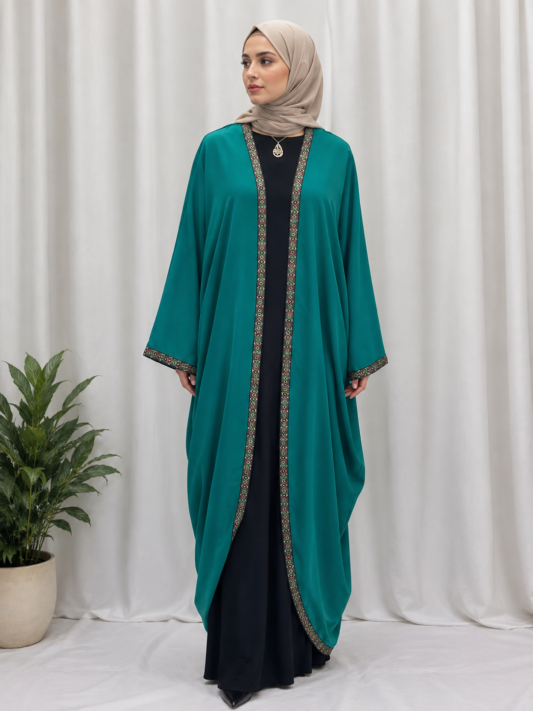 Palestinian Elegance Dana Free Size Kimono Cardigan